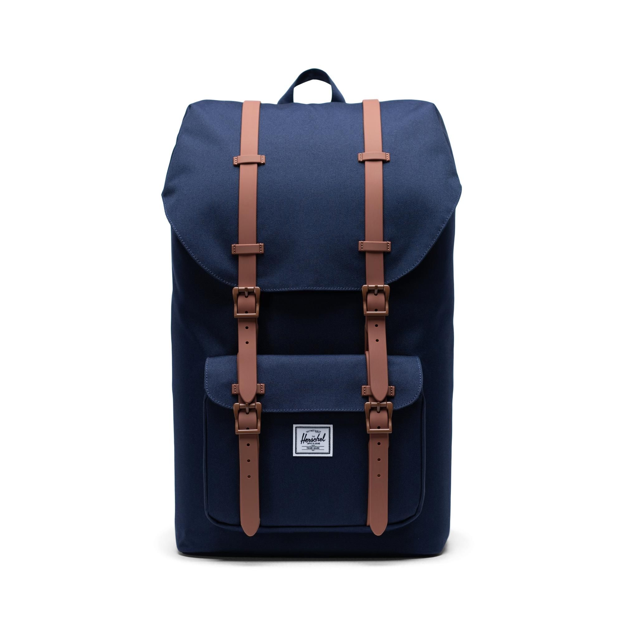 Herschel Little America | Large-Volume - Peacoat/Saddle Brown