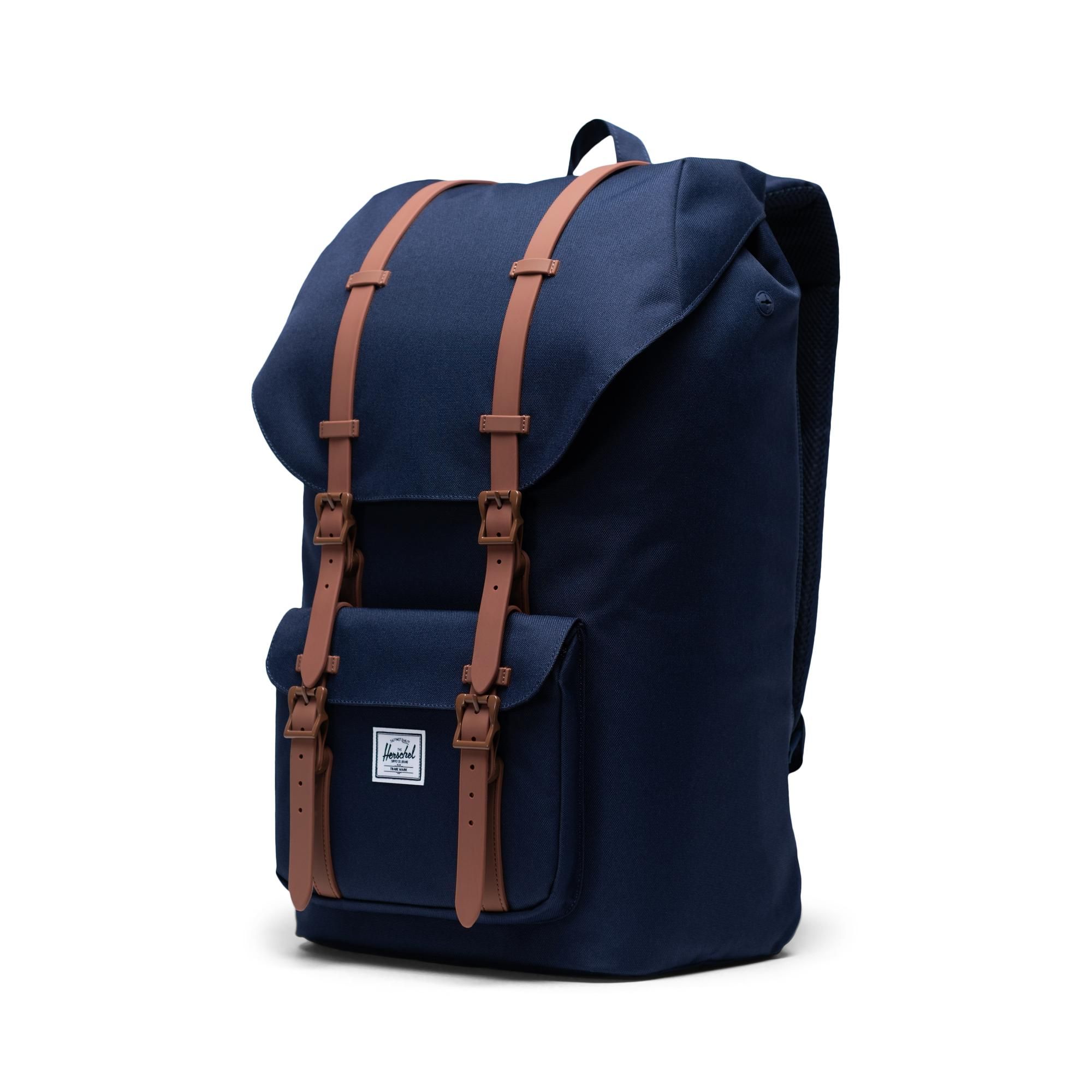 Herschel Little America | Large-Volume - Peacoat/Saddle Brown