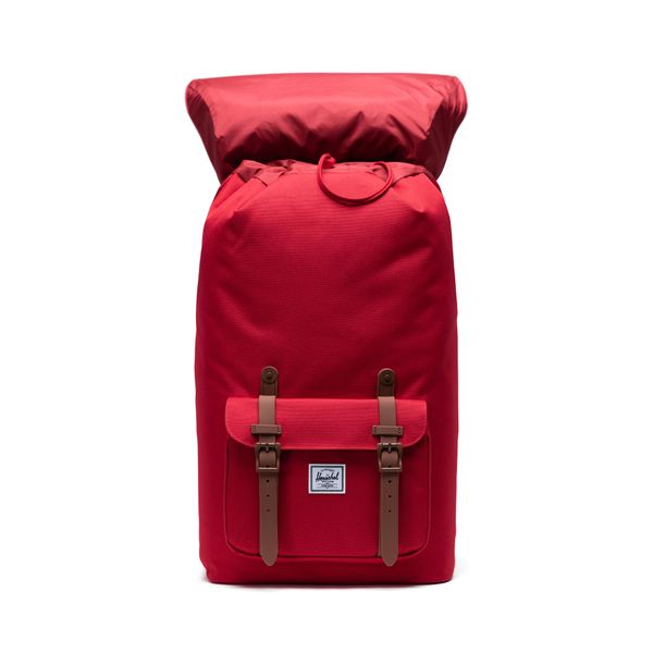  Herschel Little America | Large-Volume - Red/Saddle Brown 