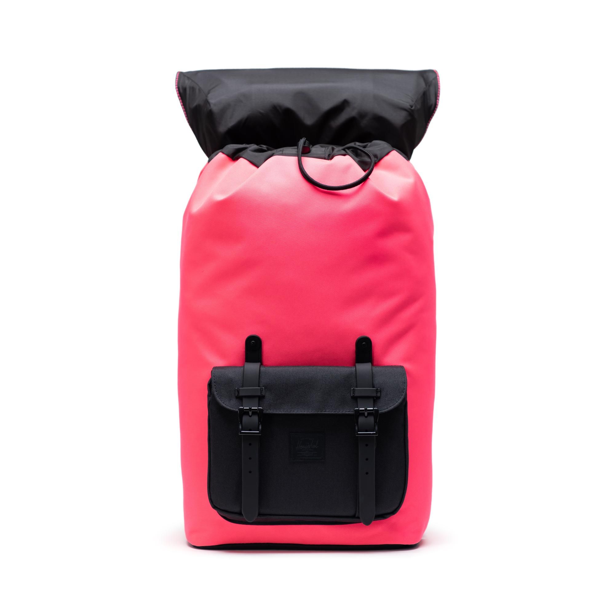 Herschel Little America | Large-Volume - Neon Pink/Black