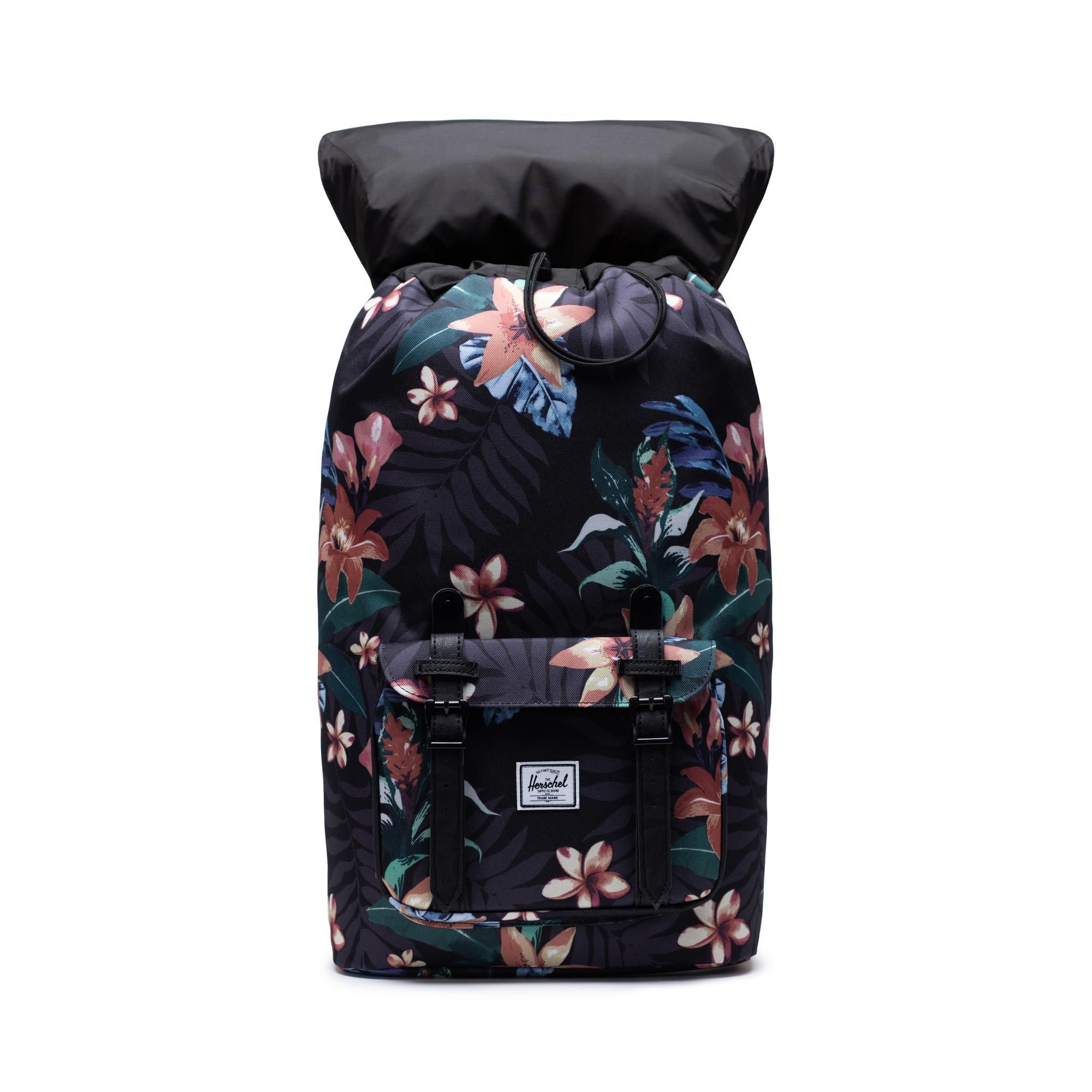 Herschel Little America | Large-Volume - Summer Floral/Black