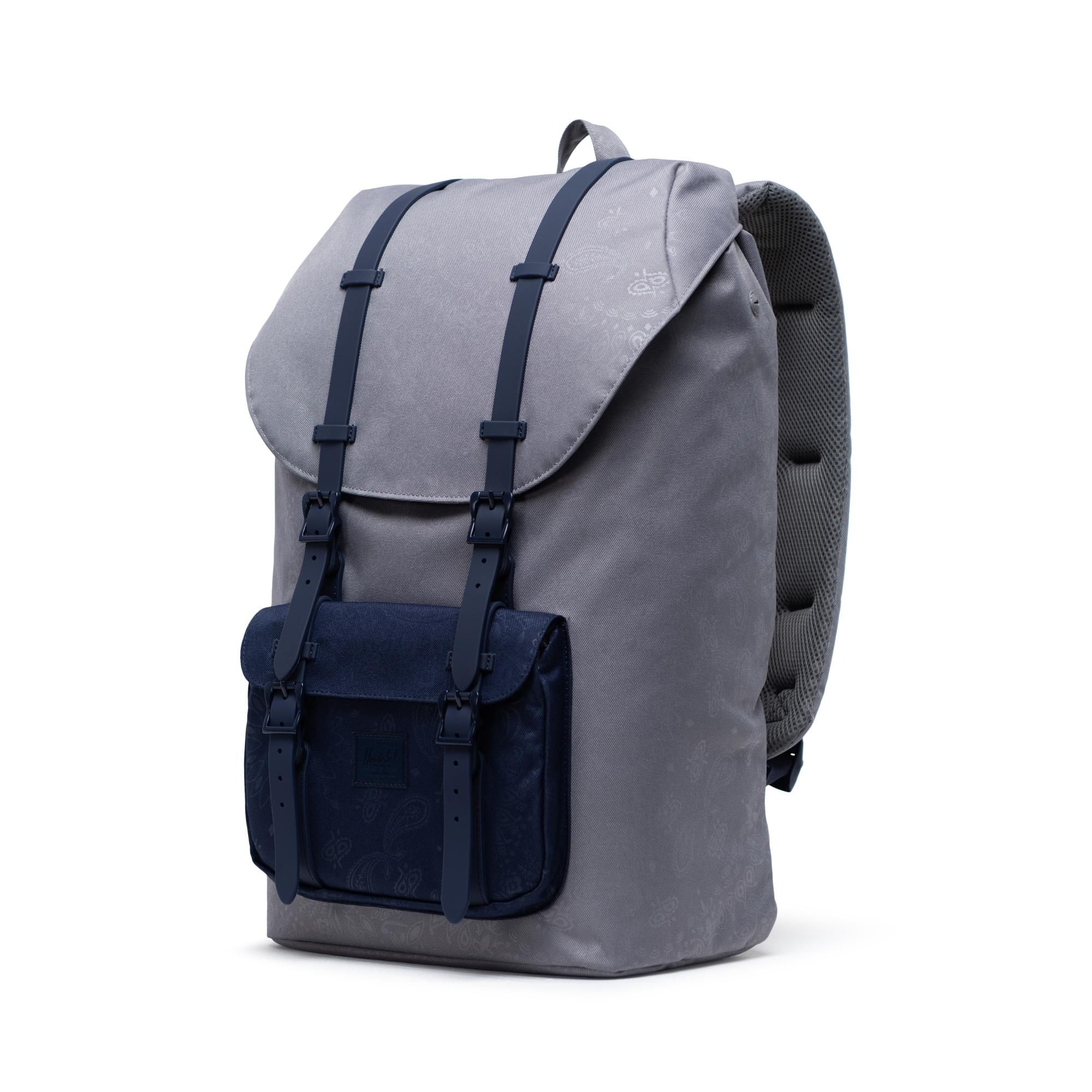 Herschel Little America | Large-Volume - Grey/Peacoat Bandana