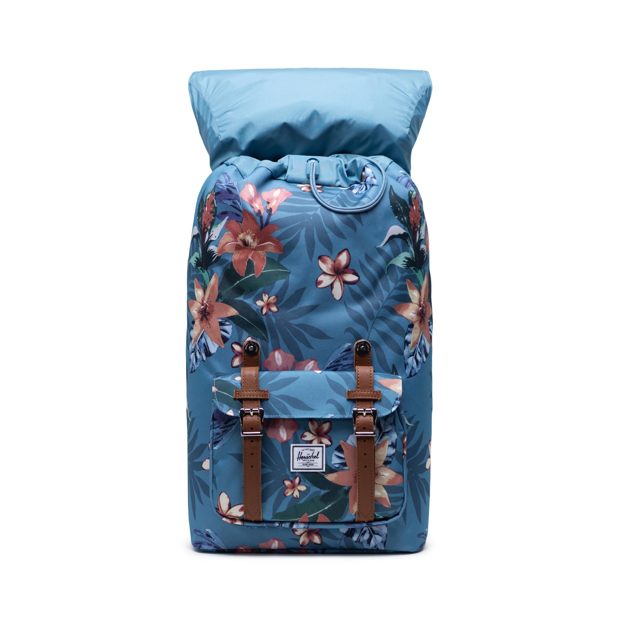 Herschel Little America | Large-Volume - Summer Floral/Heaven Blue