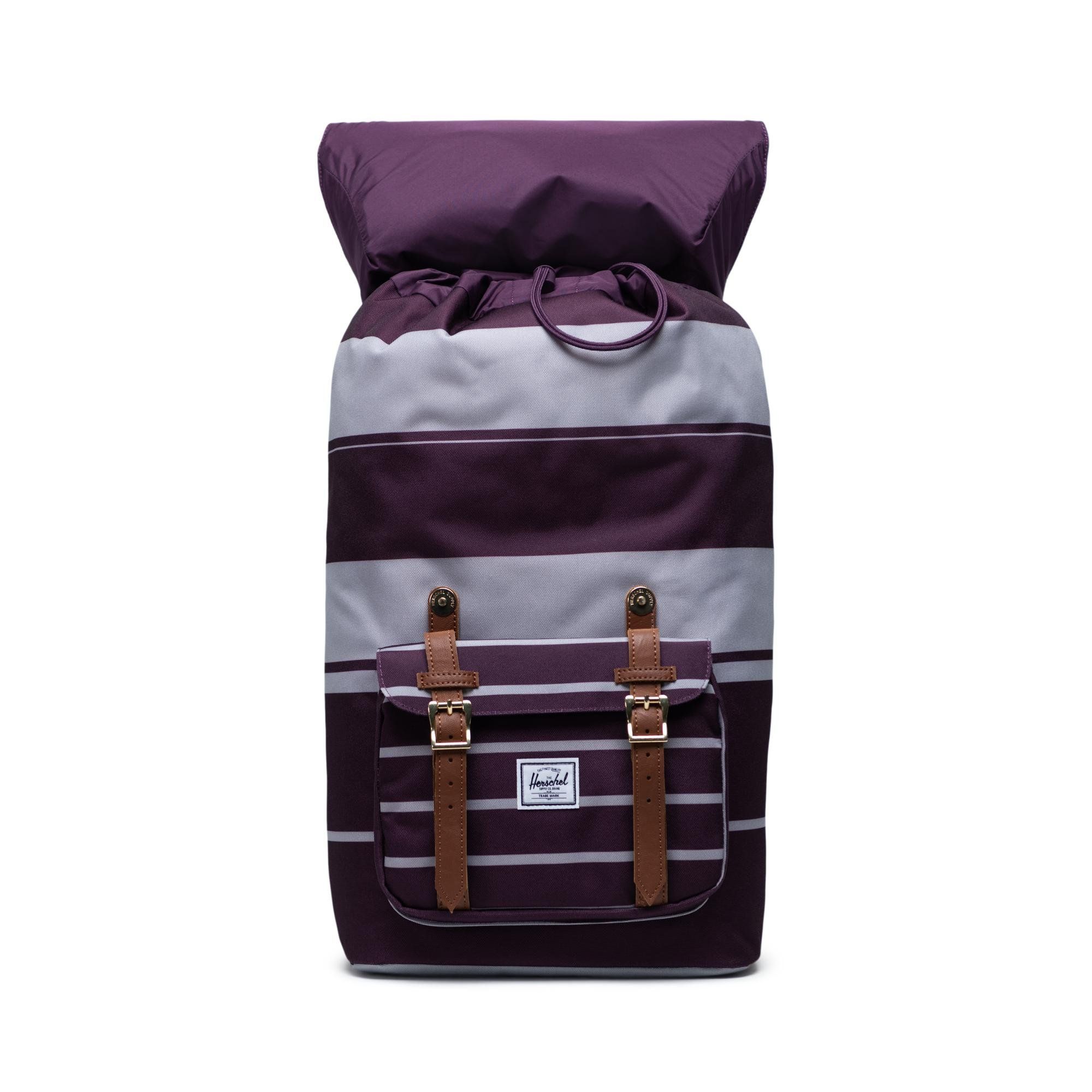 Herschel Little America | Large-Volume - Prep Stripe/Blackberry Wine