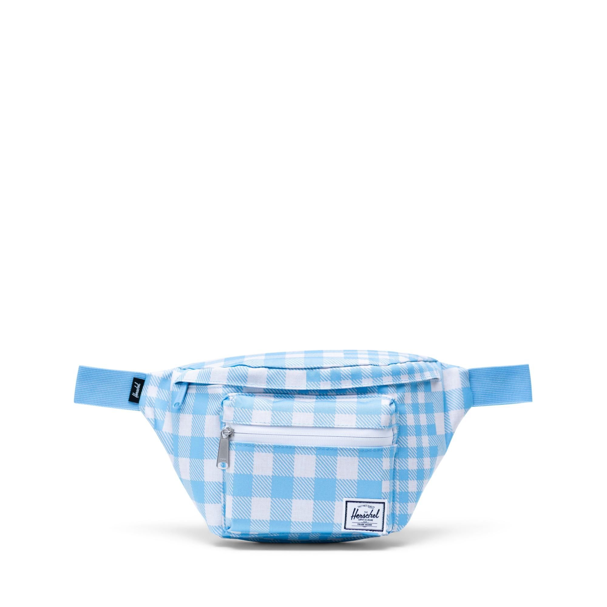 Herschel Seventeen Hip Pack - Gingham Alaskan Blue