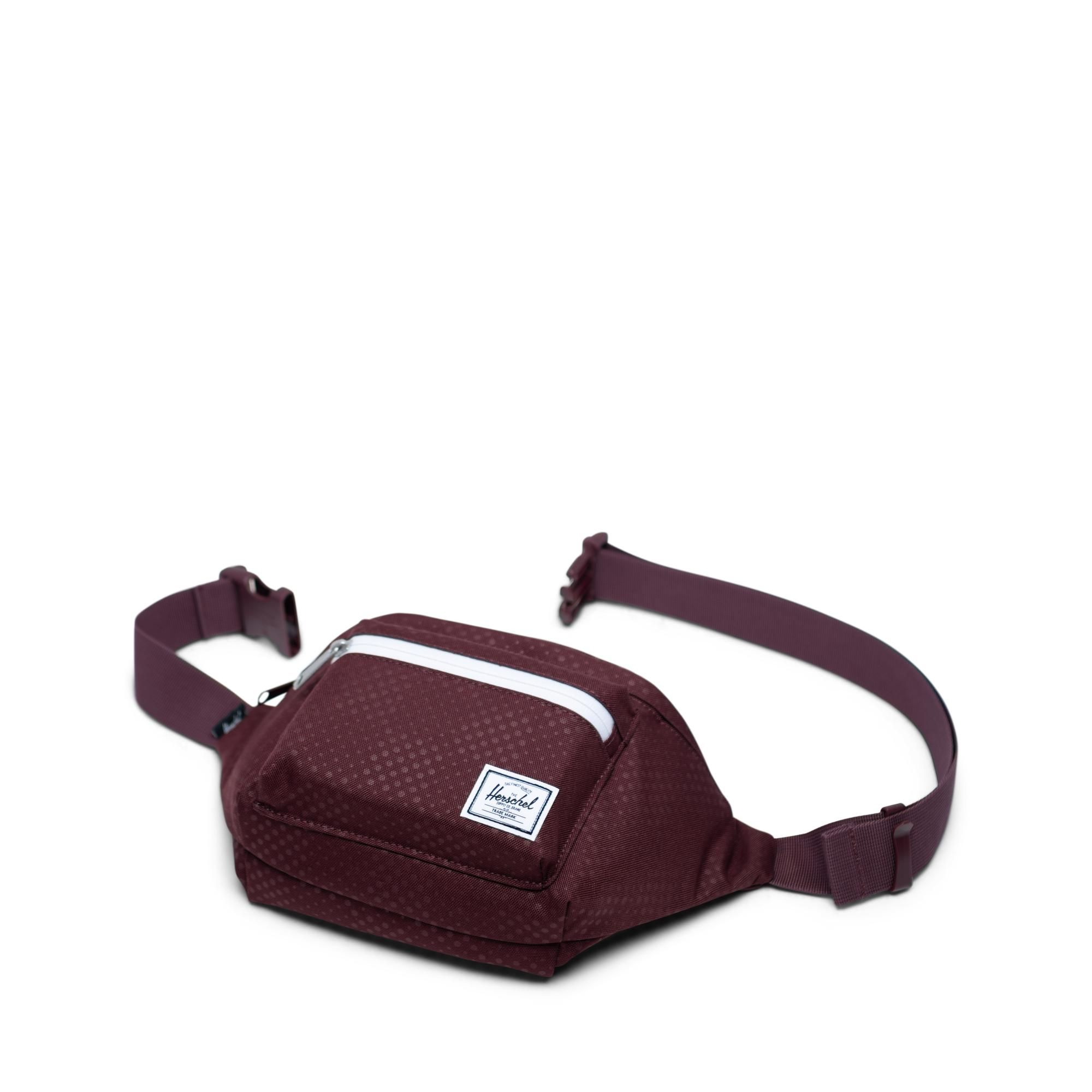 Herschel Seventeen Hip Pack - Plum Dot Check