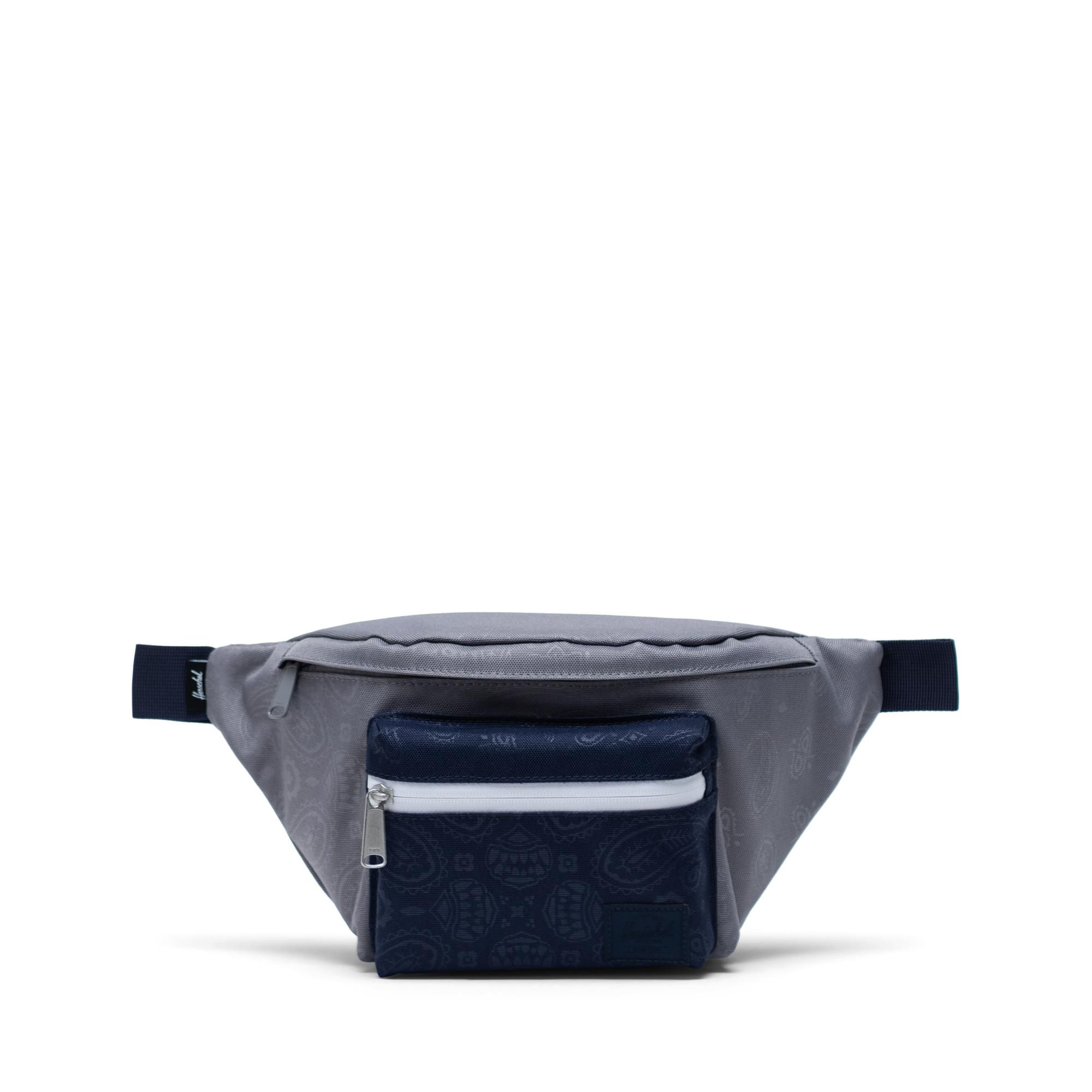 Herschel Seventeen Hip Pack - Grey/Peacoat Bandana