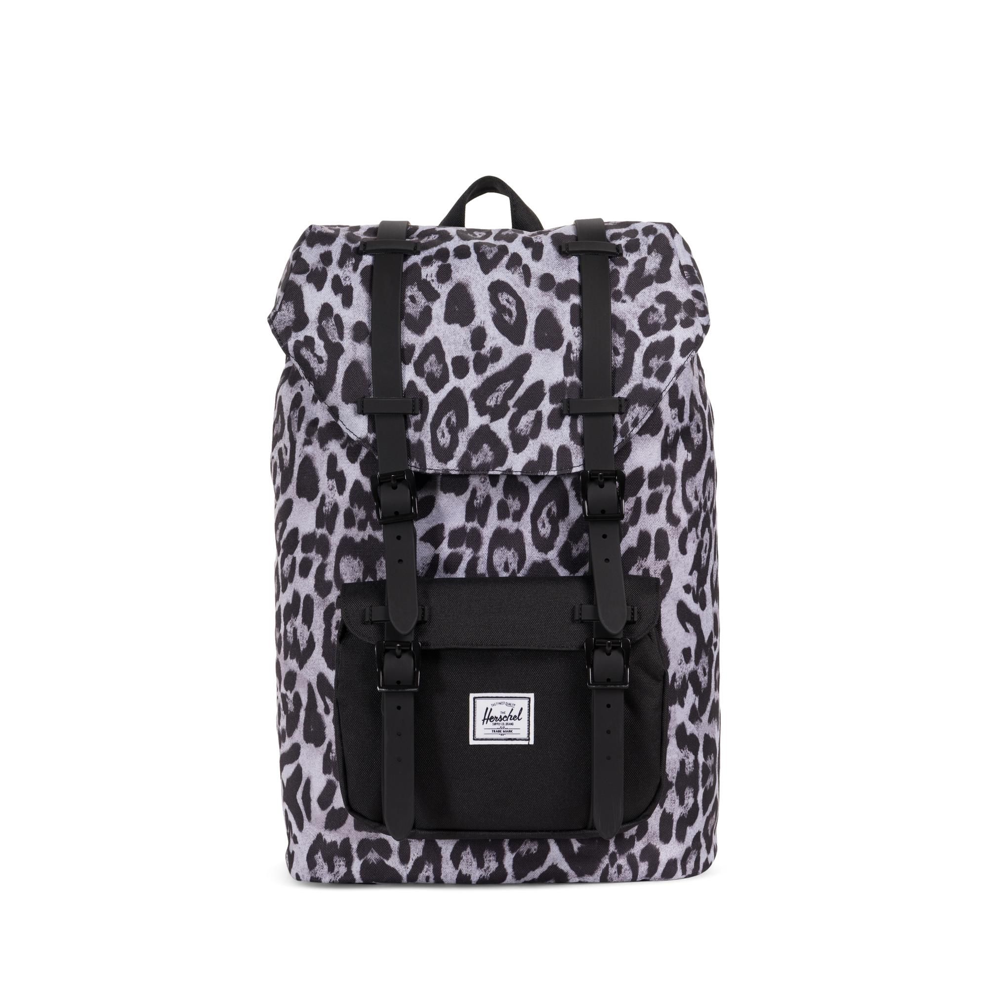 Herschel Little America | Mid-Volume - Snow Leopard/Black