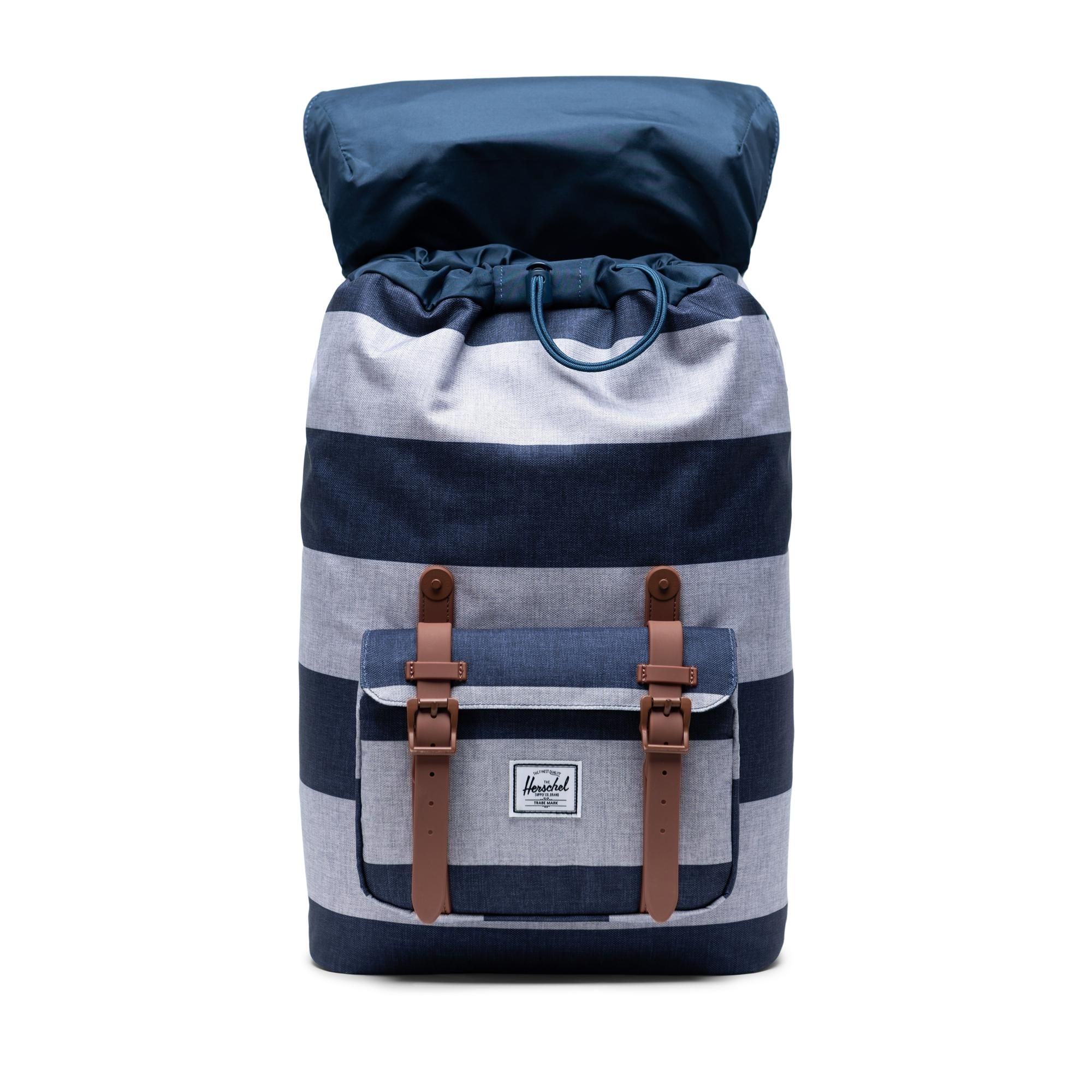 Herschel Little America | Mid-Volume - Border Stripe/Saddle