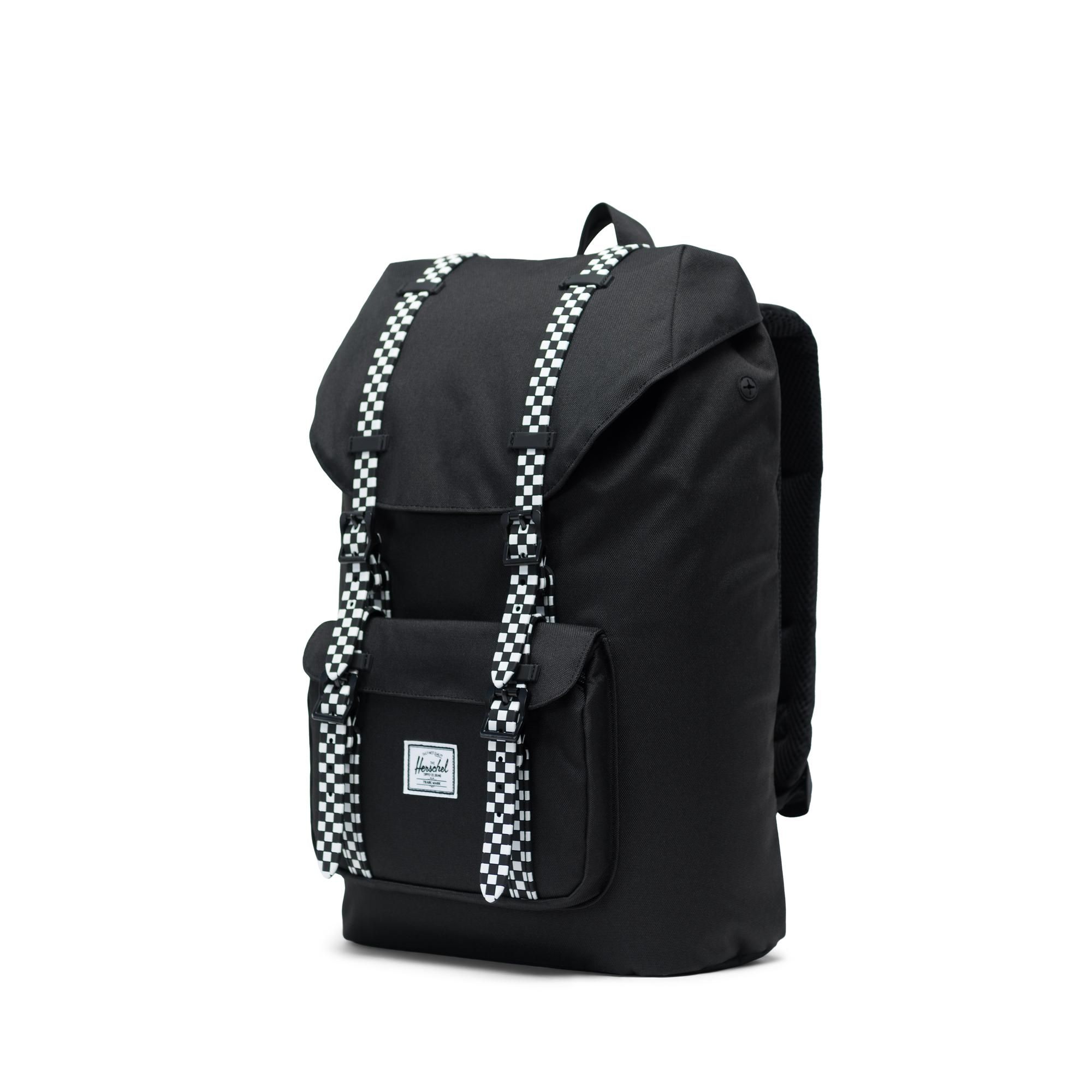 Herschel Little America | Mid-Volume - Black/Checkerboard