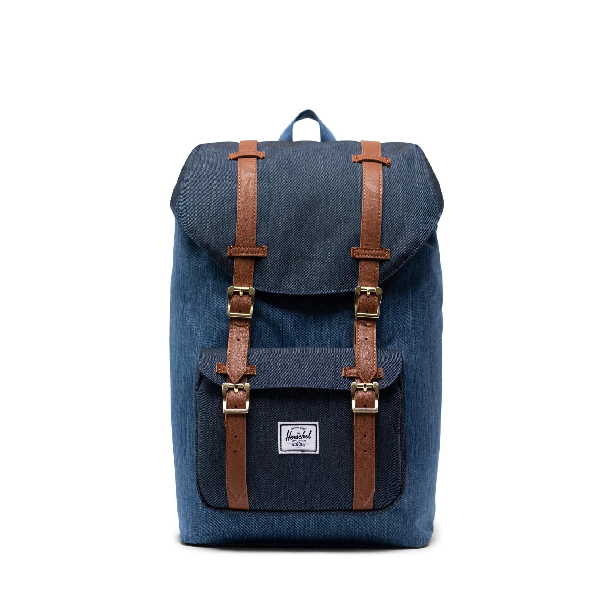 Herschel Little America | Mid-Volume - Faded Denim/Indigo Denim