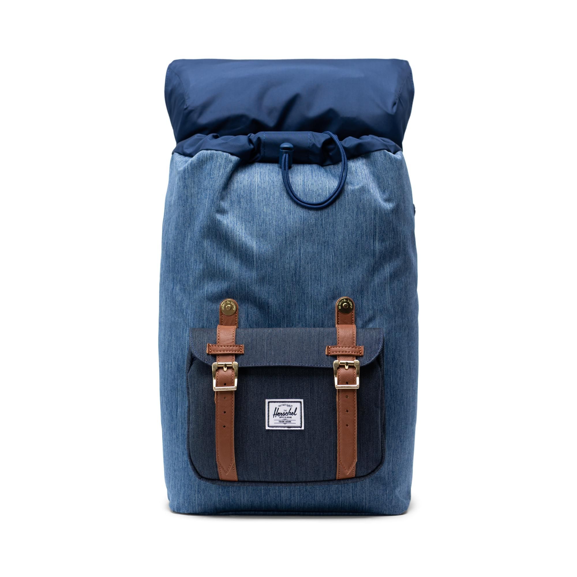 Herschel Little America | Mid-Volume - Faded Denim/Indigo Denim