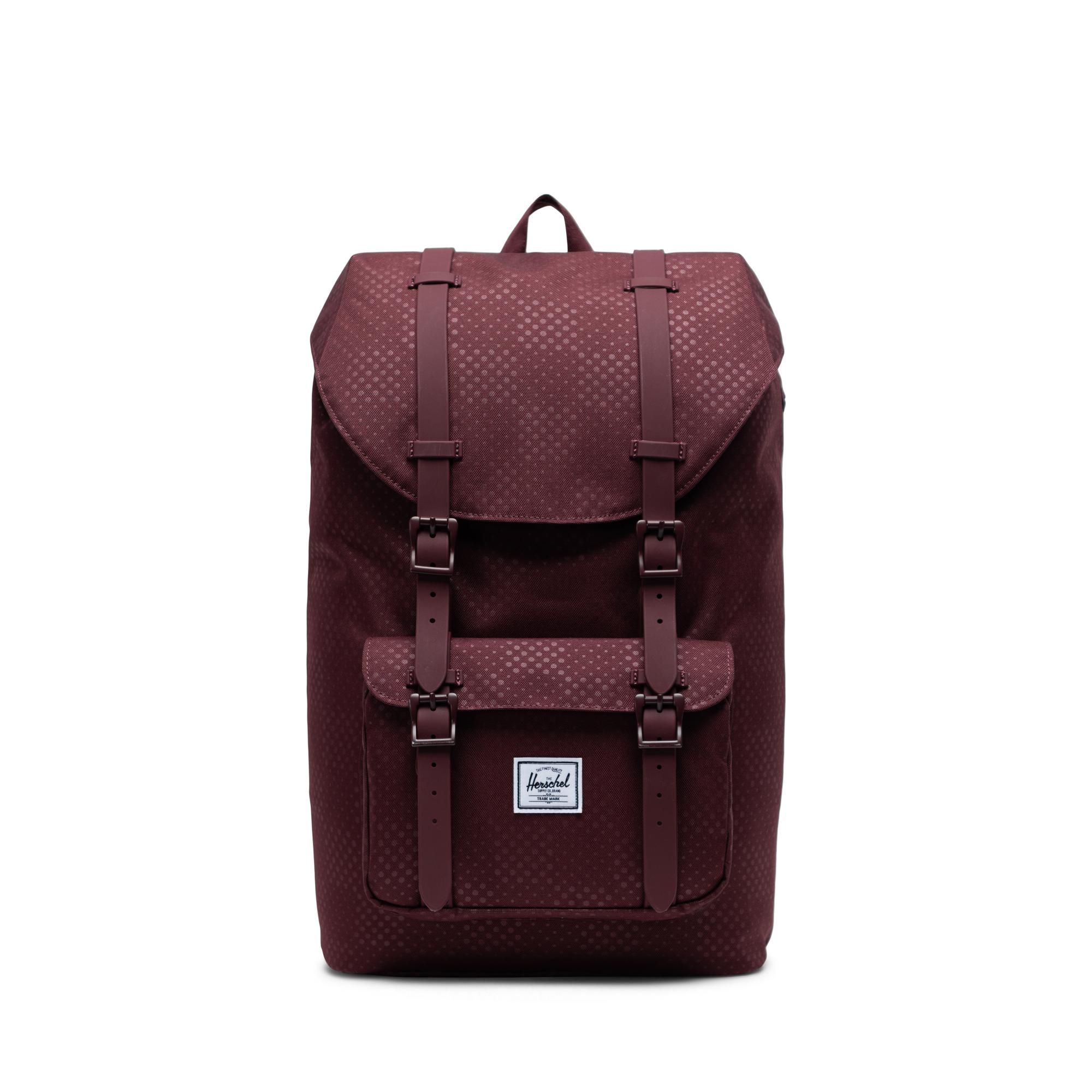 Herschel Little America | Mid-Volume - Plum Dot Check