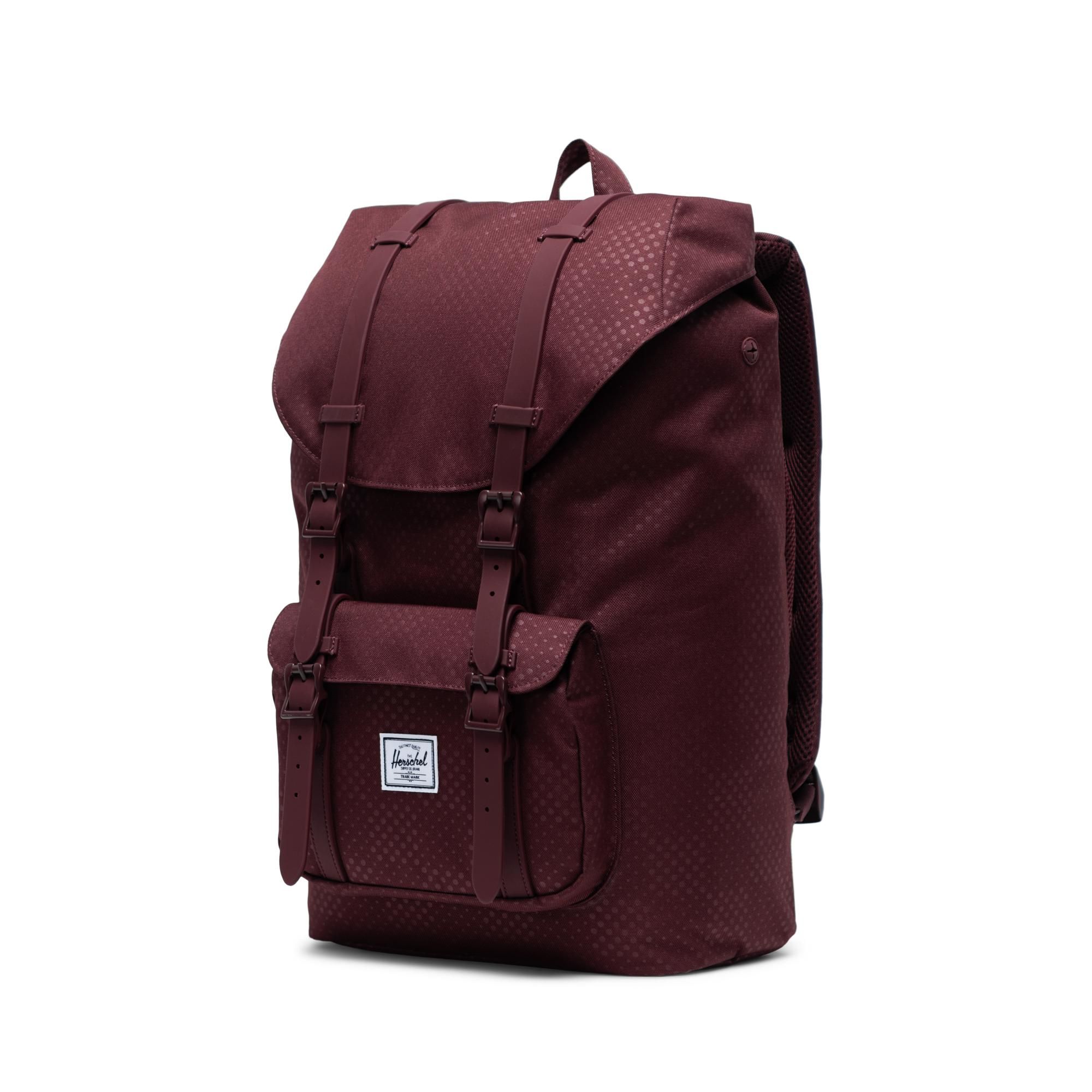 Herschel Little America | Mid-Volume - Plum Dot Check
