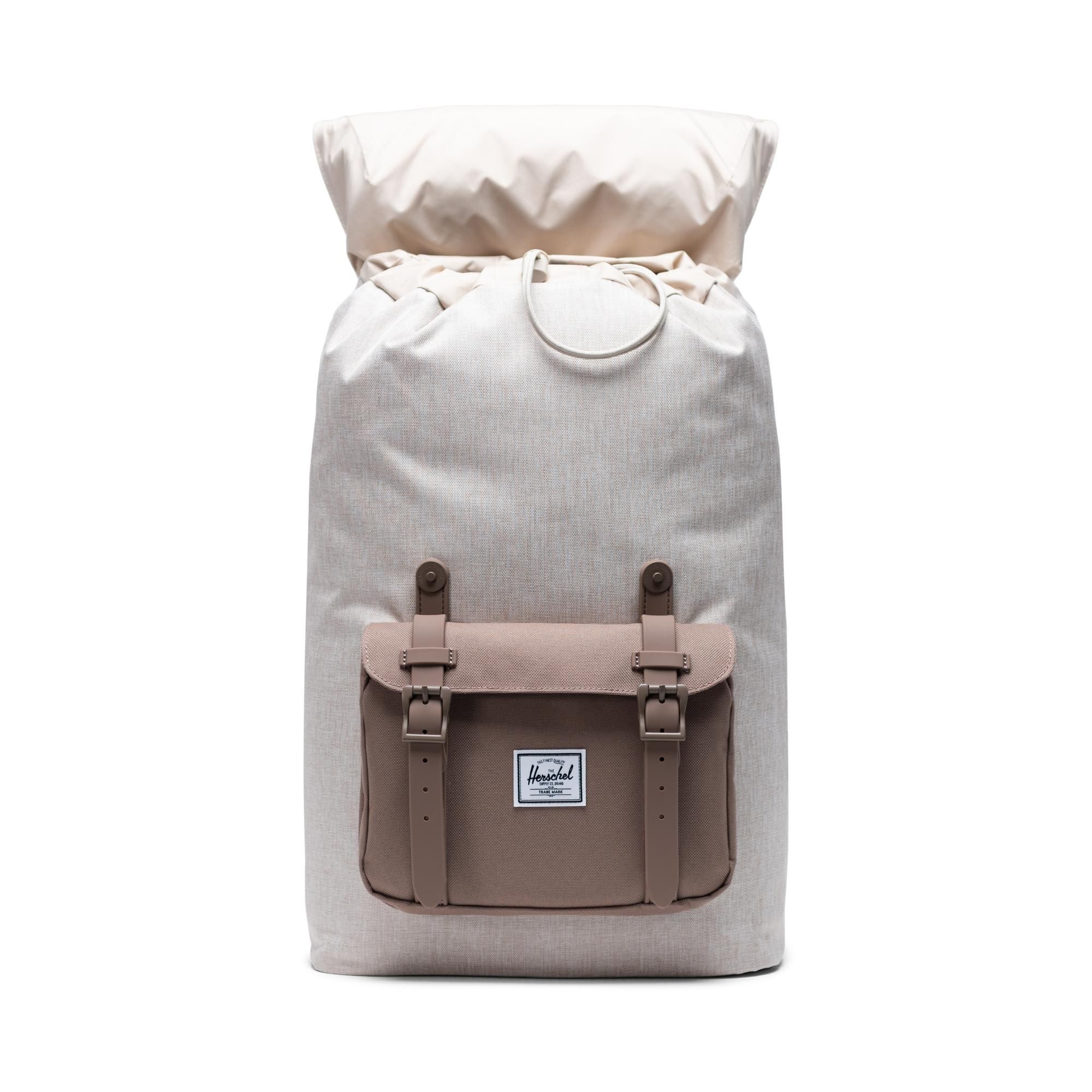 Herschel Little America | Mid-Volume - Overcast Crosshatch/Pine Bark