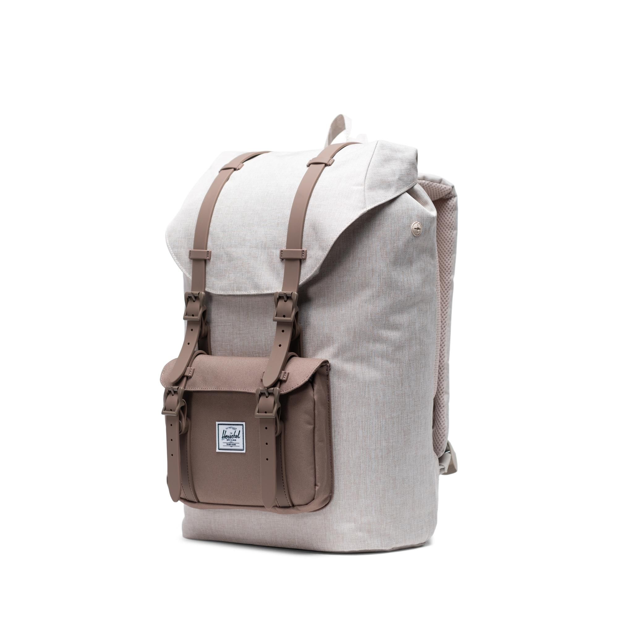 Herschel Little America | Mid-Volume - Overcast Crosshatch/Pine Bark