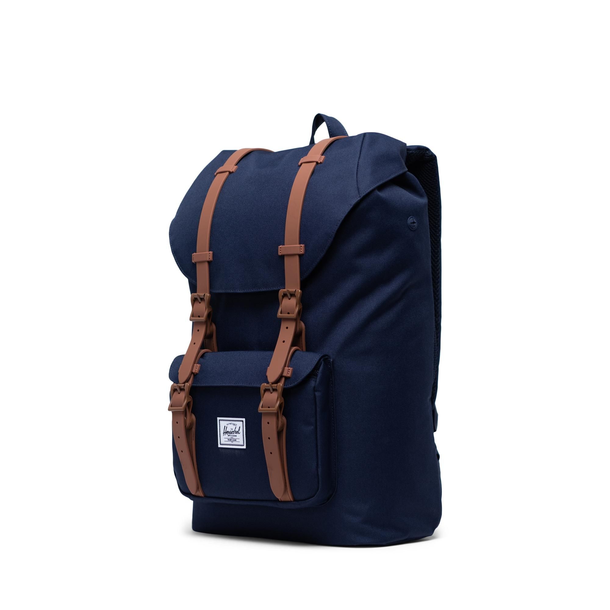 Herschel Little America | Mid-Volume - Peacoat/Saddle Brown
