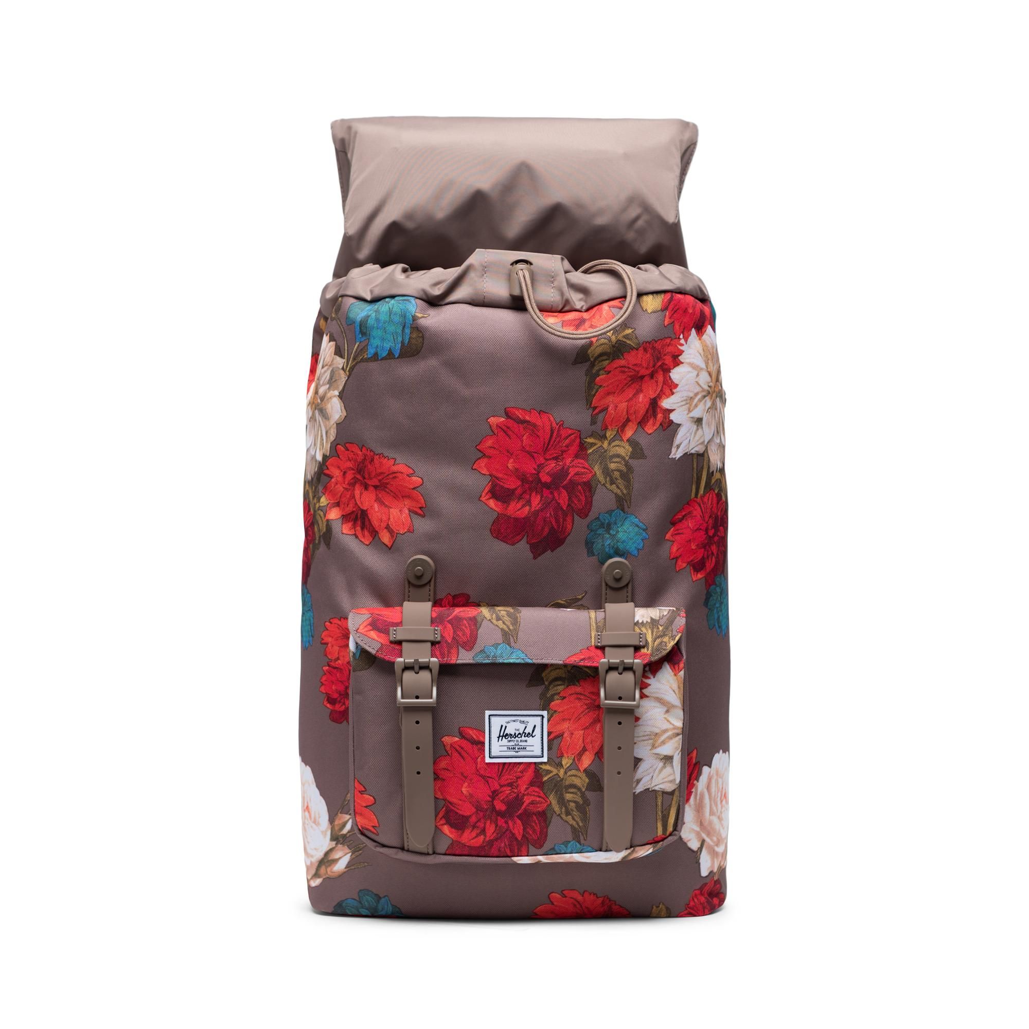Herschel Little America | Mid-Volume - Vintage Floral/Pine Bark