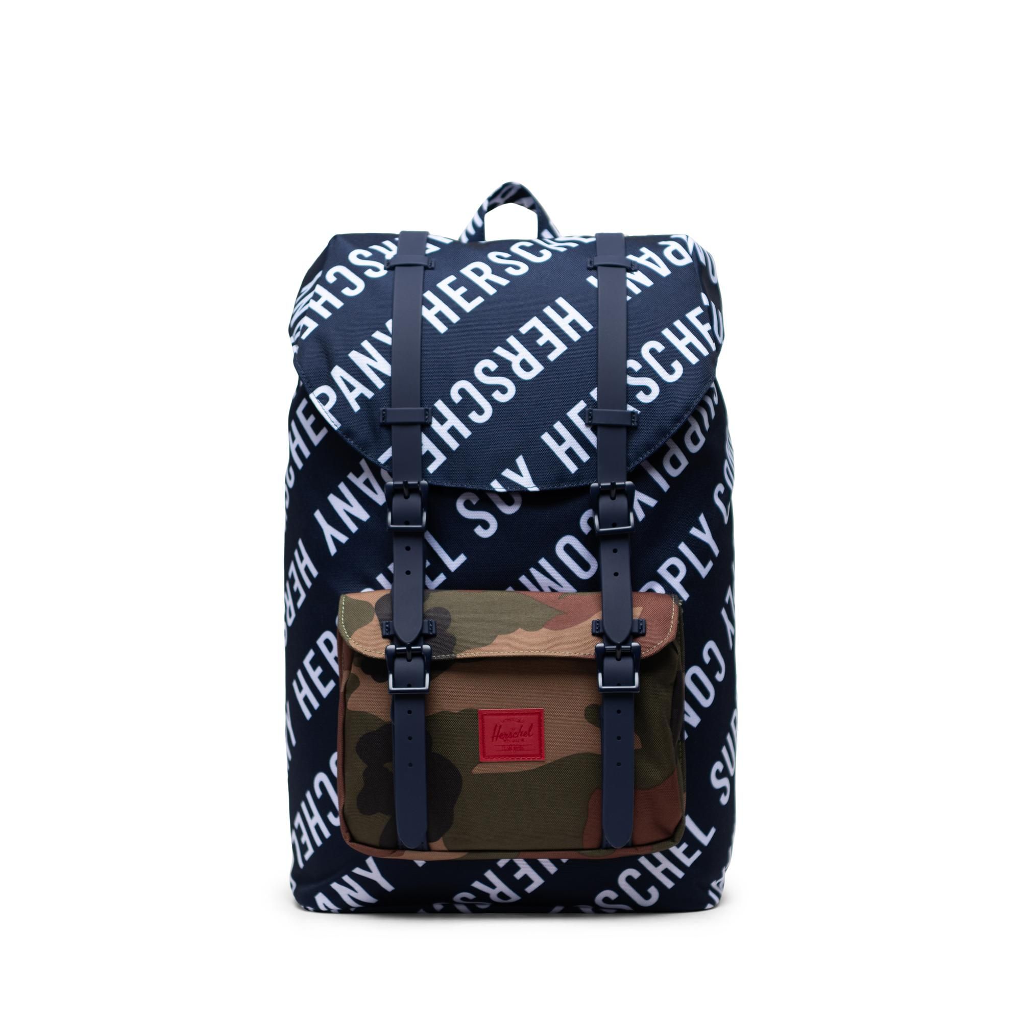 Herschel Little America | Mid-Volume - Roll Call Peacoat/Woodland Camo