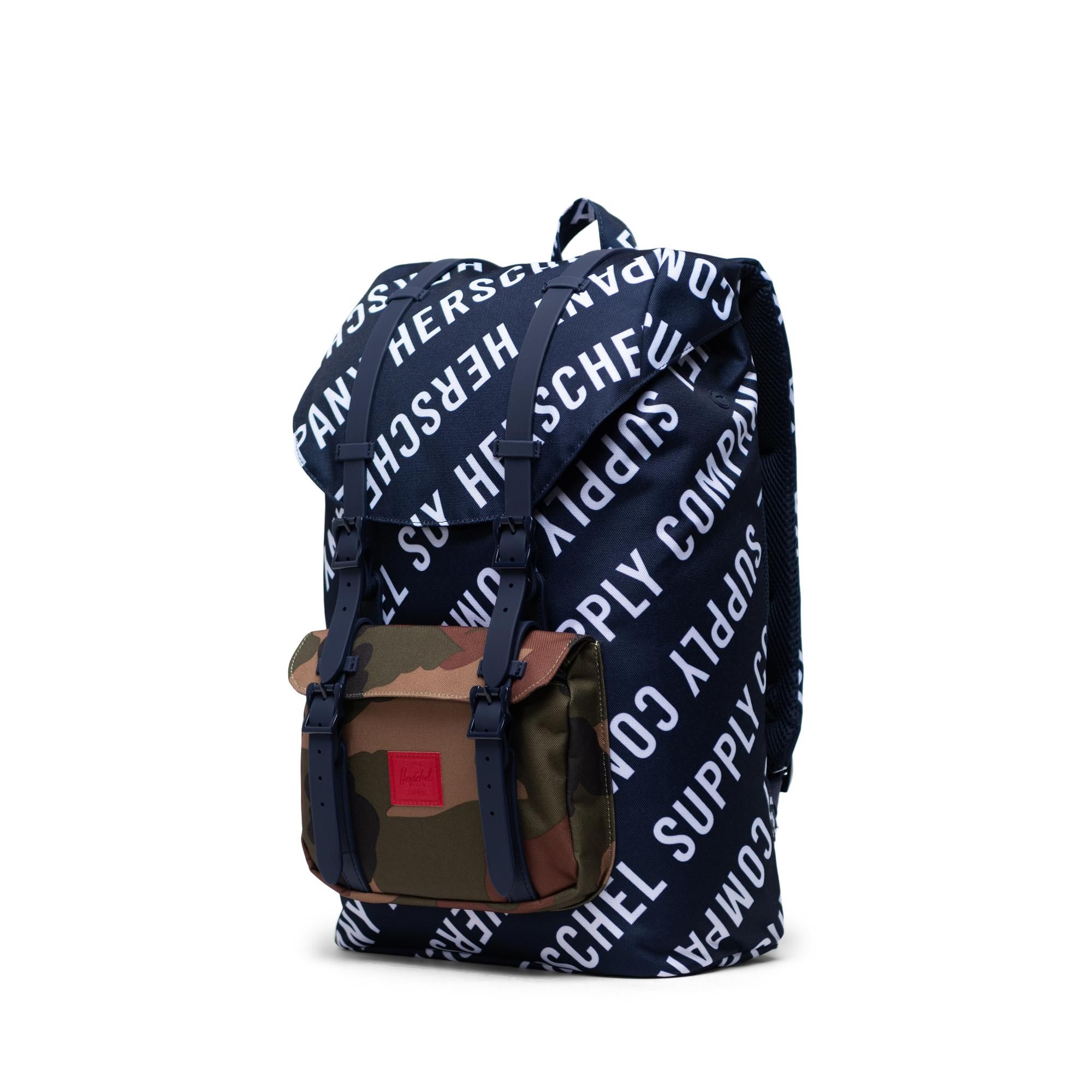 Herschel Little America | Mid-Volume - Roll Call Peacoat/Woodland Camo