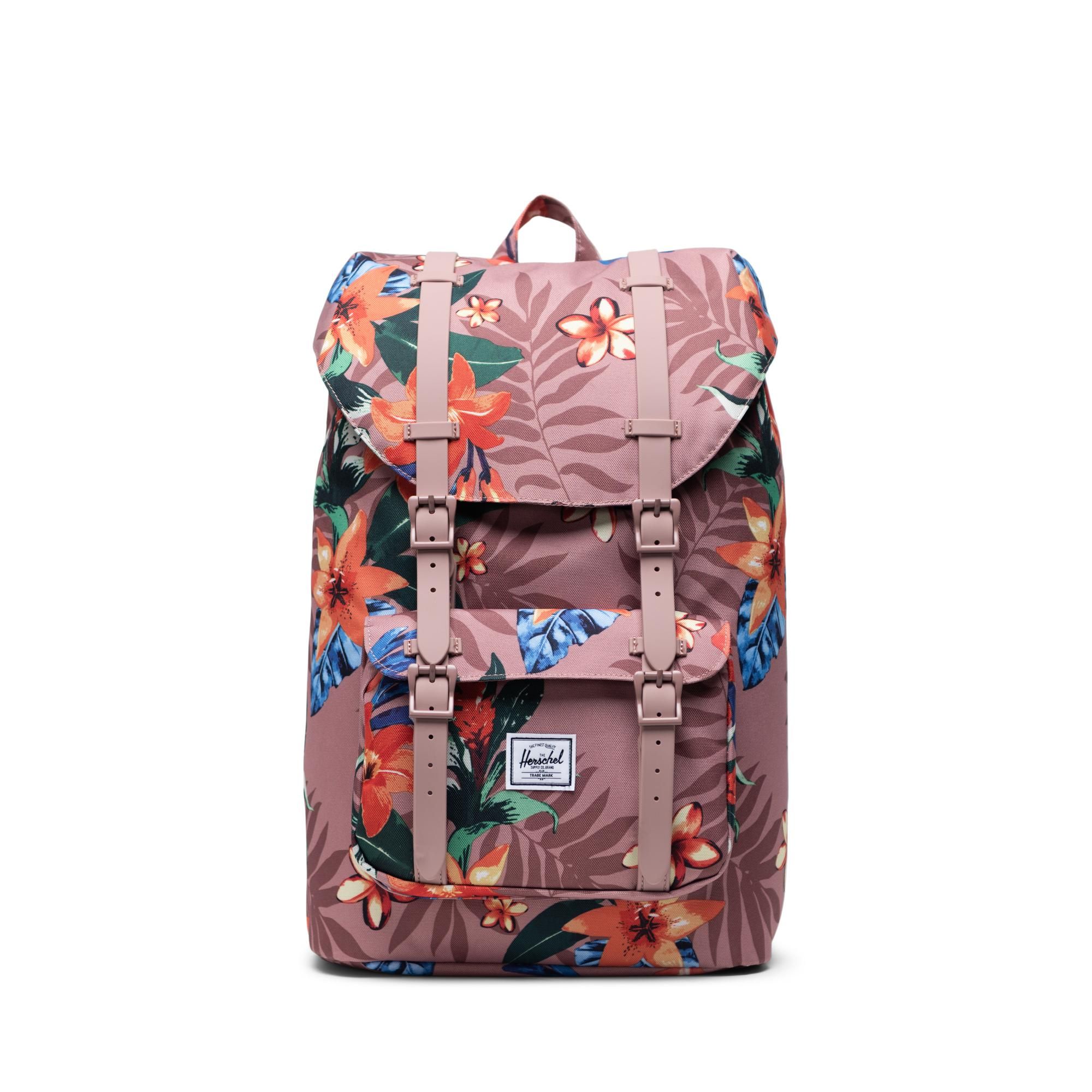 Herschel Little America | Mid-Volume - Summer Floral/Ash Rose
