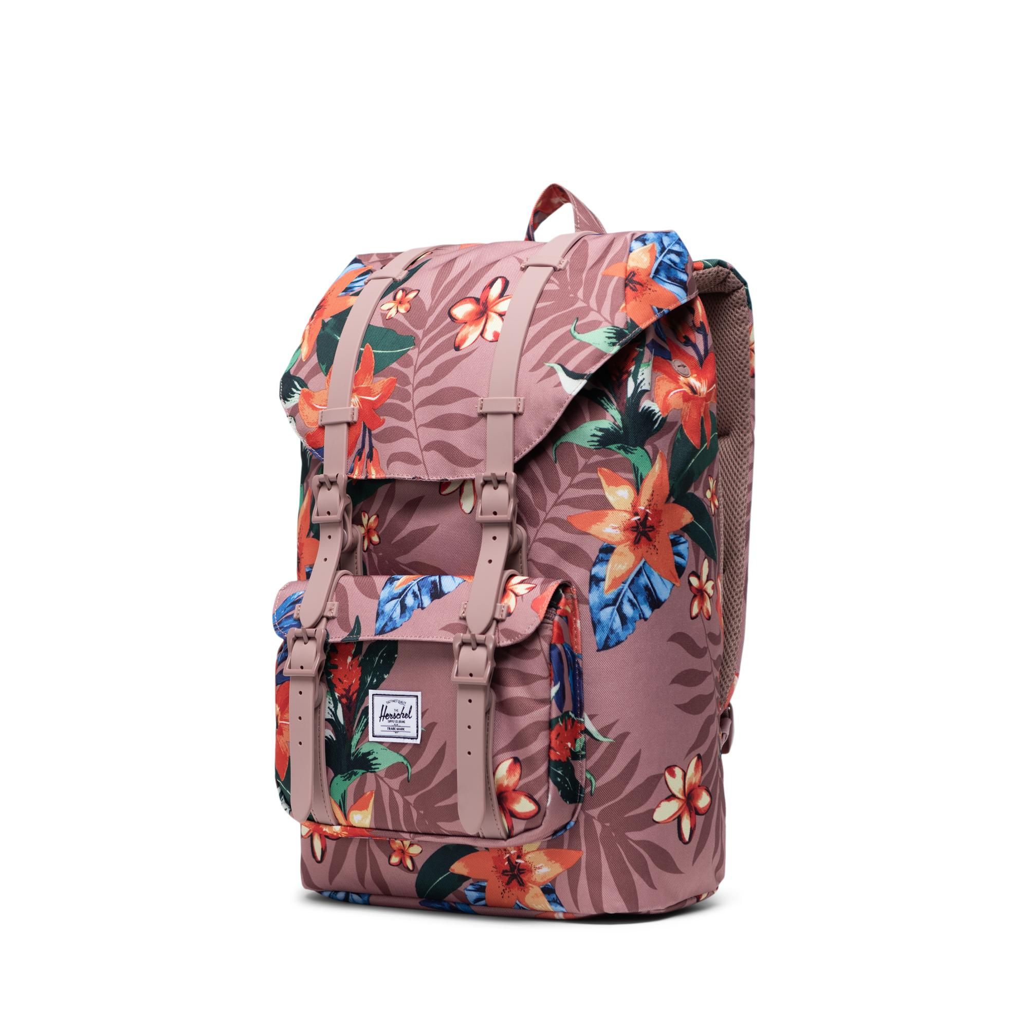 Herschel Little America | Mid-Volume - Summer Floral/Ash Rose