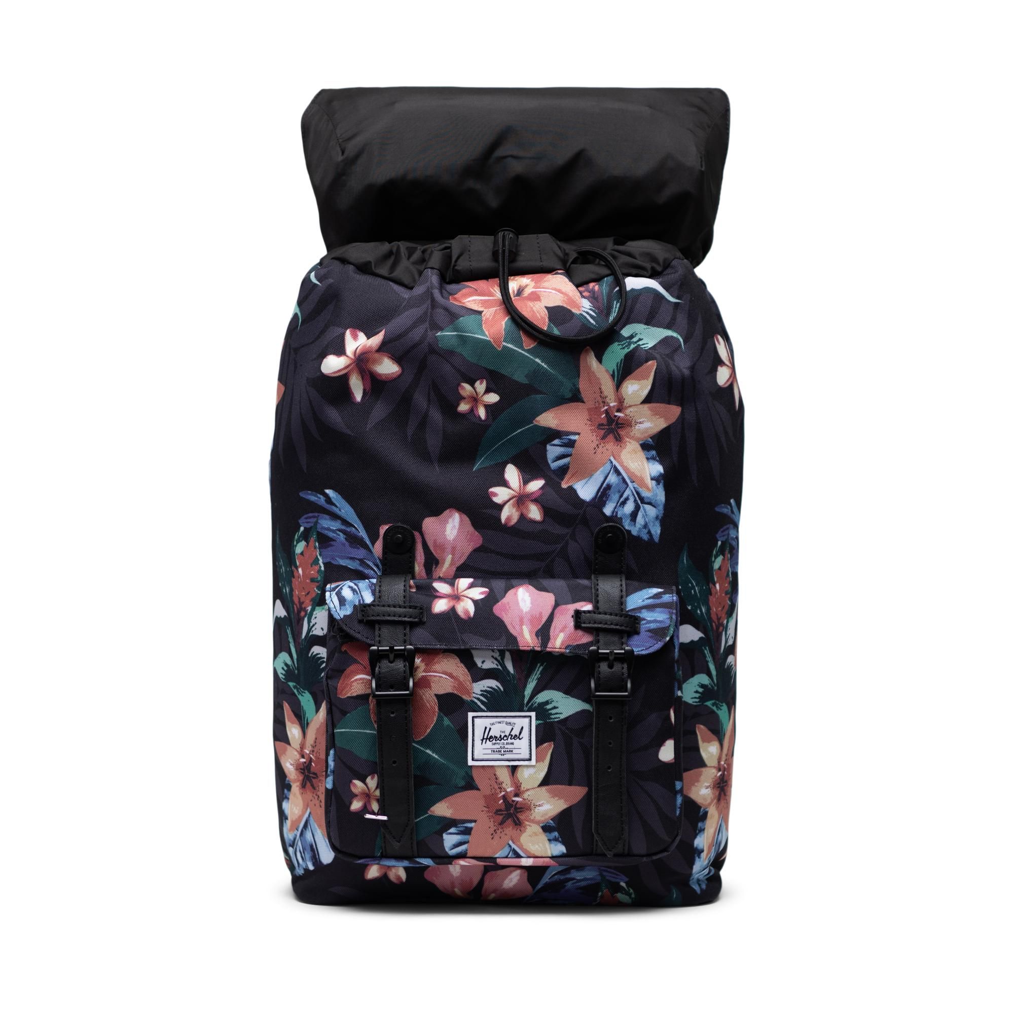 Herschel Little America | Mid-Volume - Summer Floral/Black