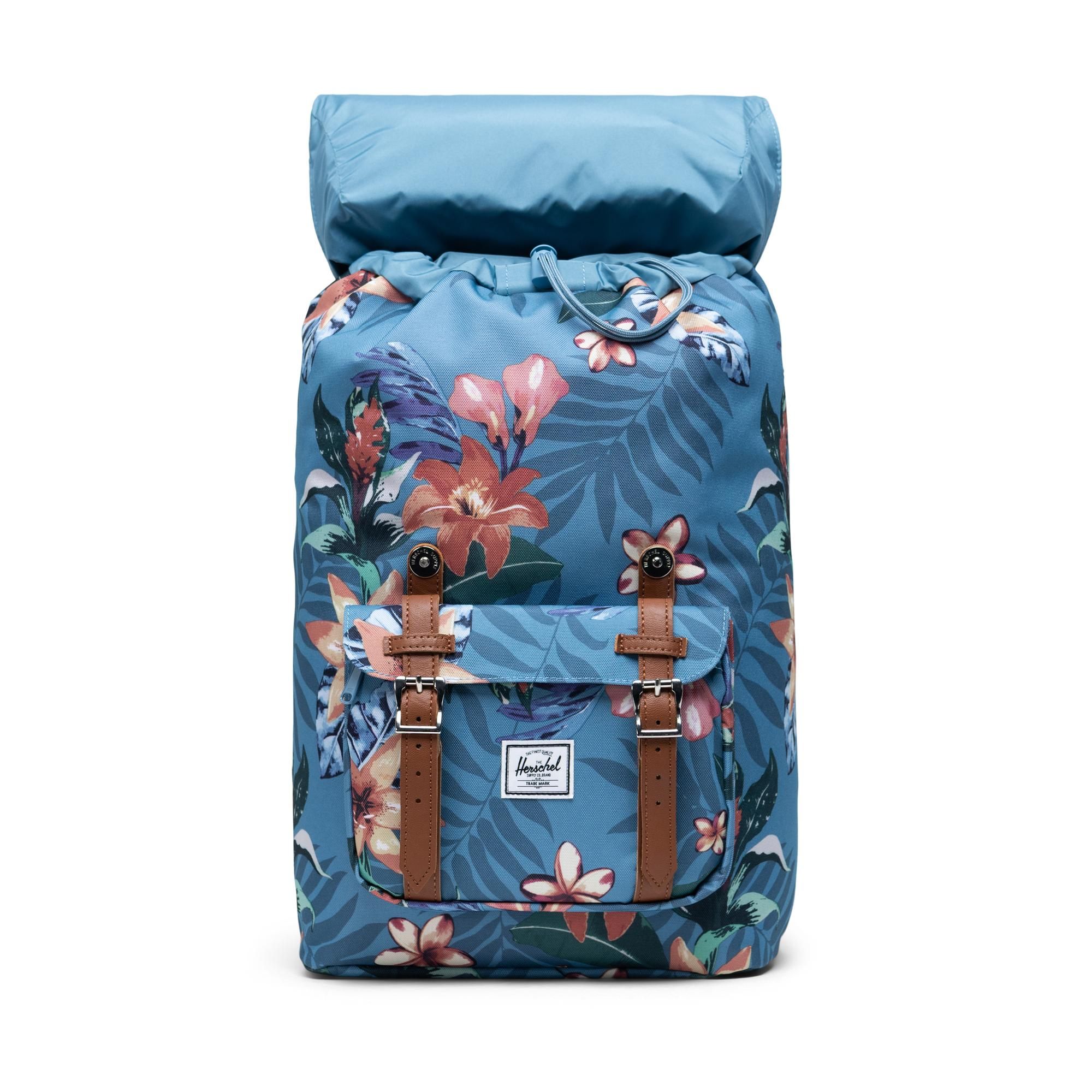 Herschel Little America | Mid-Volume - Summer Floral/Heaven Blue