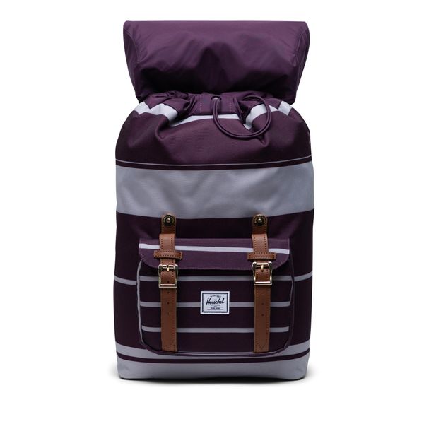  Herschel Little America | Mid-Volume - Prep Stripe/Blackberry Wine 