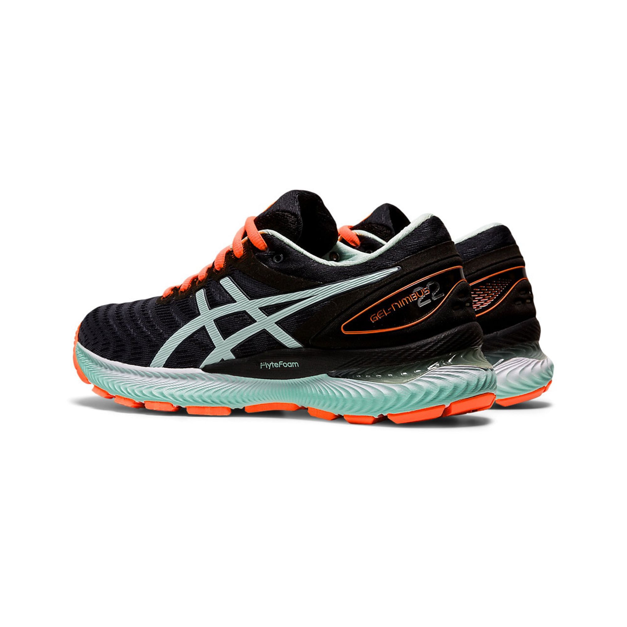 ASICS Gel-Nimbus 22 'Black/Bio Mint'