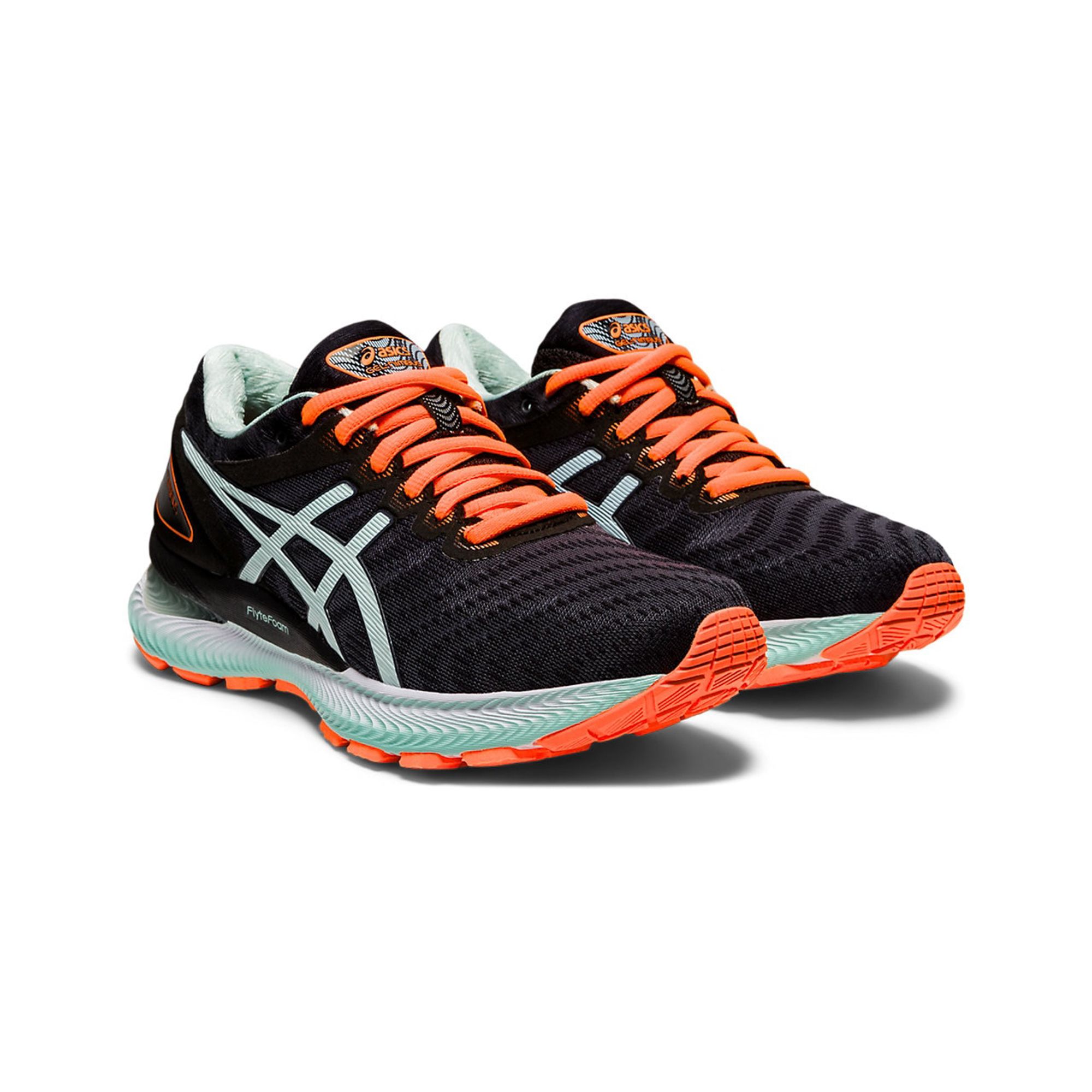 ASICS Gel-Nimbus 22 'Black/Bio Mint'