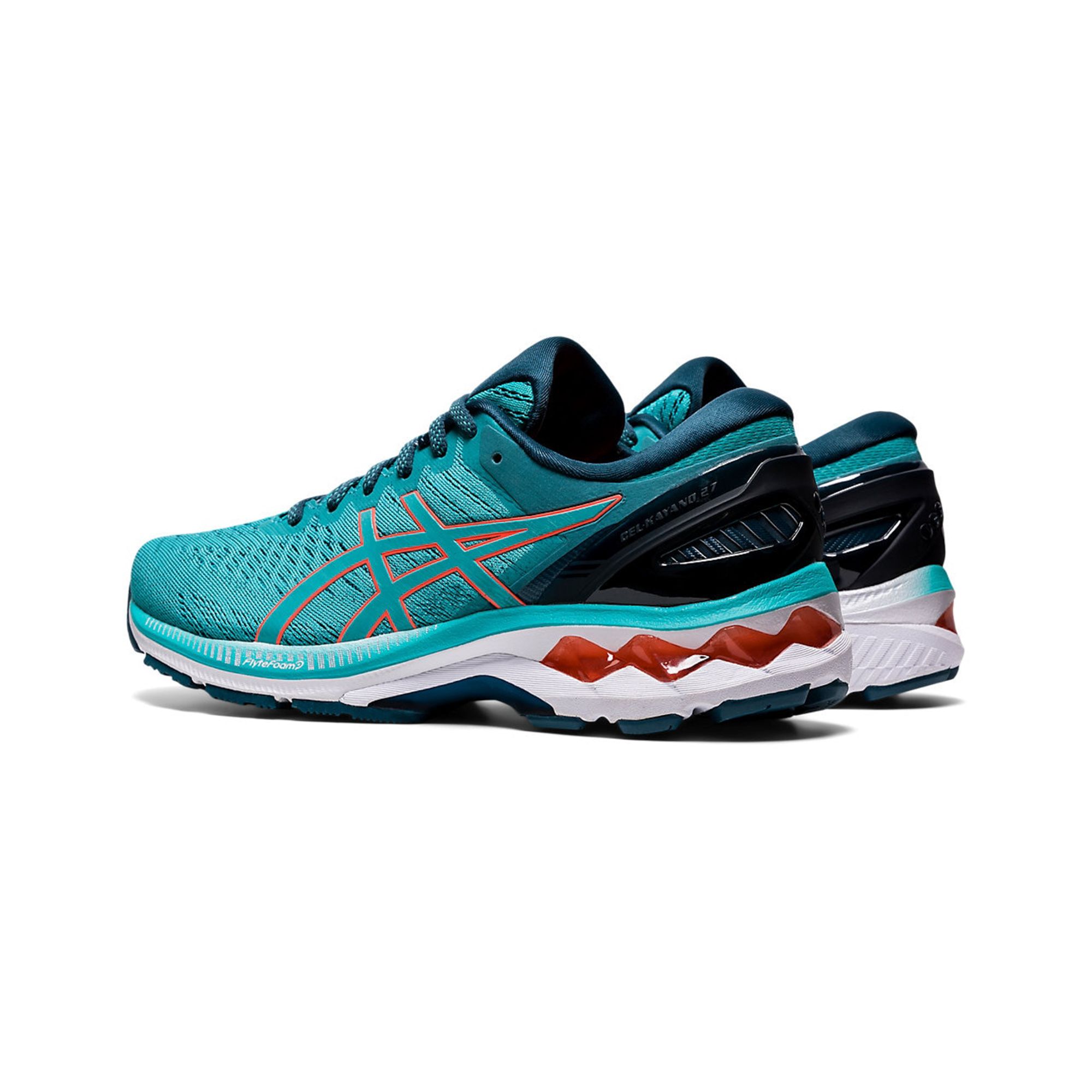 ASICS Gel-Kayano 27 'Techno Cyan/Sunrise Red'