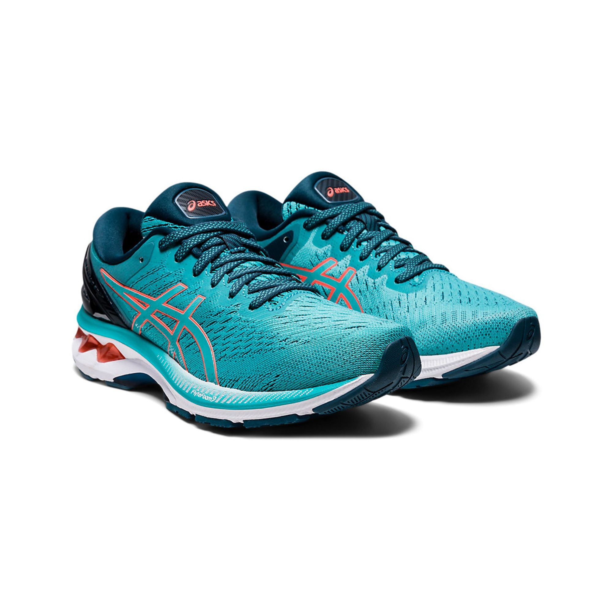 ASICS Gel-Kayano 27 'Techno Cyan/Sunrise Red'