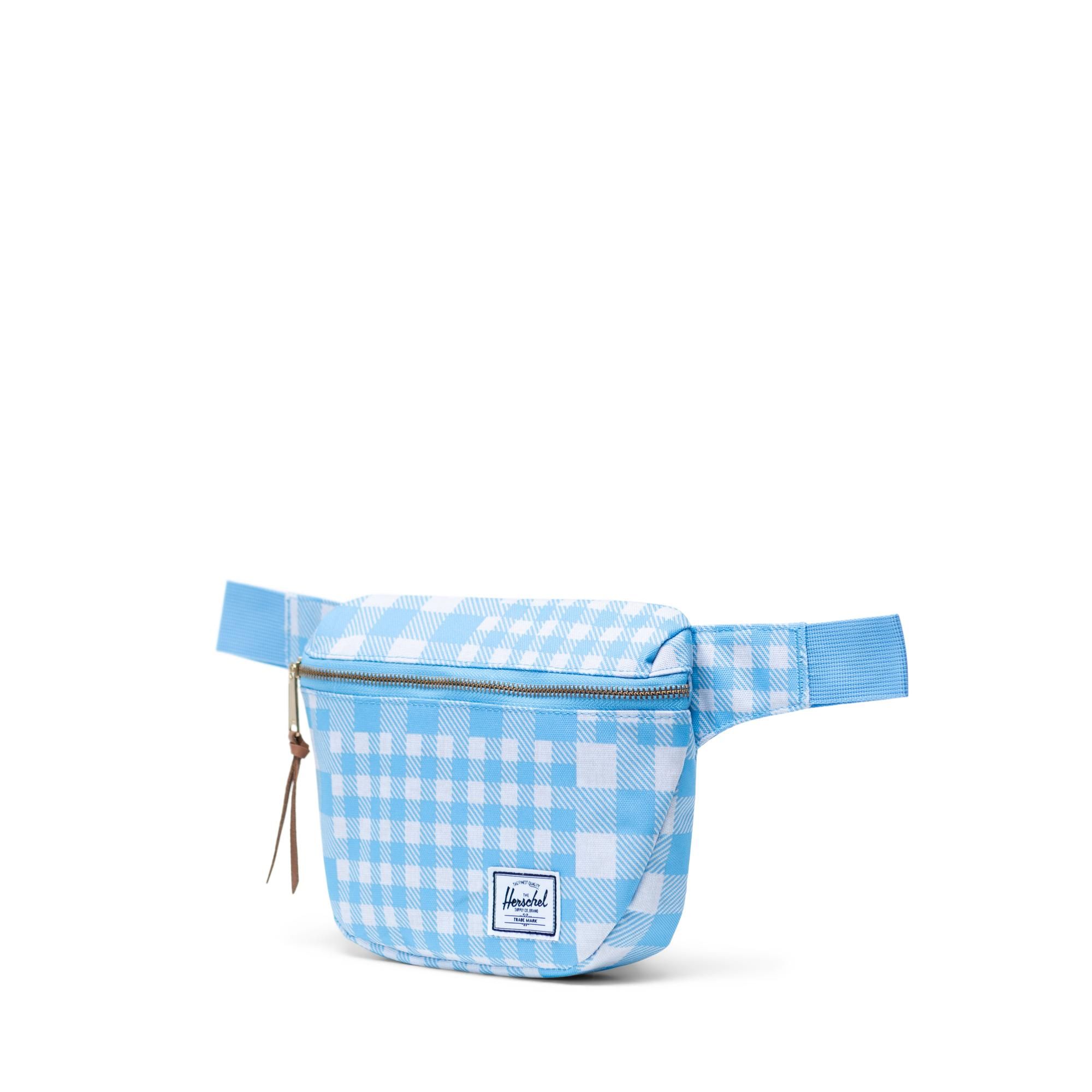 Herschel Fifteen Waist Pack - Gingham Alaskan Blue