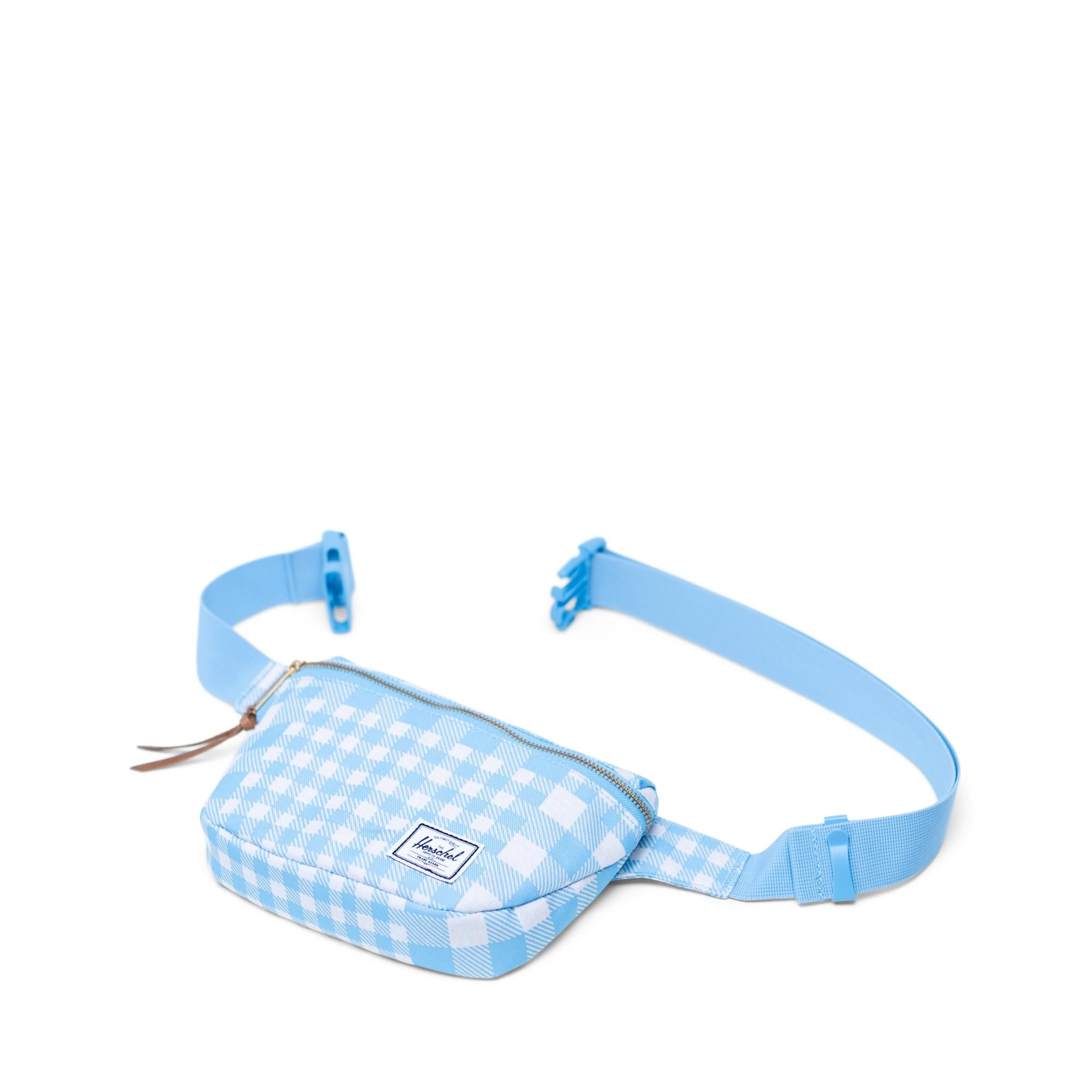  Herschel Fifteen Waist Pack - Gingham Alaskan Blue 