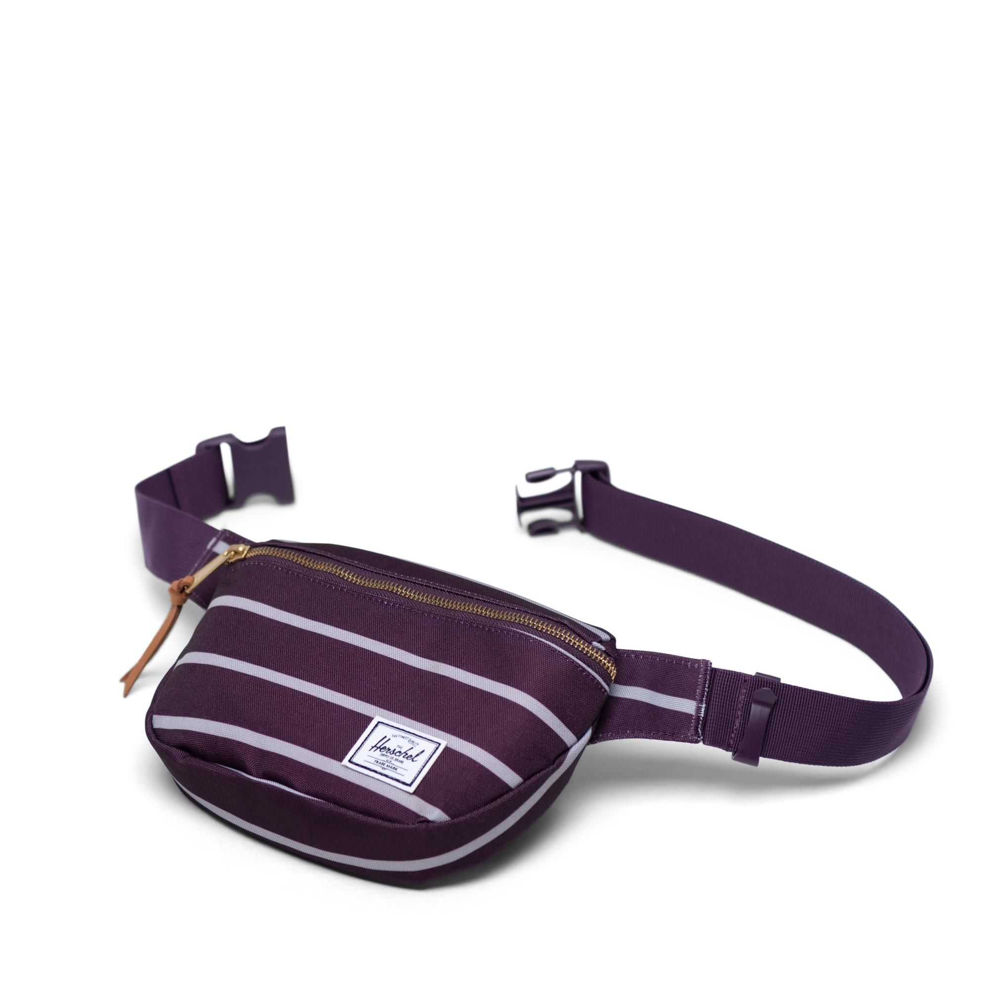 Herschel Fifteen Waist Pack - Prep Stripe/Blackberry Wine