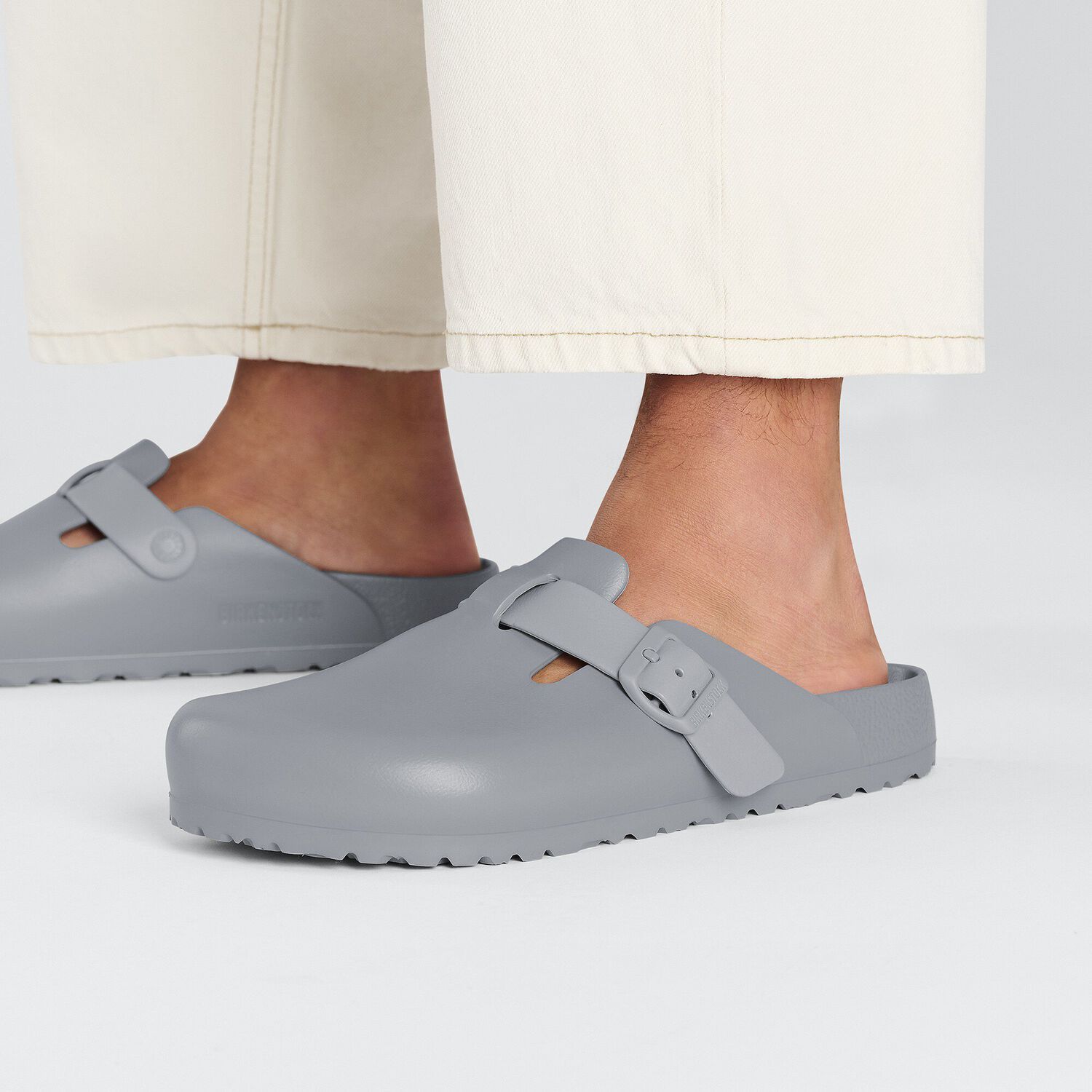 Birkenstock Boston Essentials EVA - Stone
