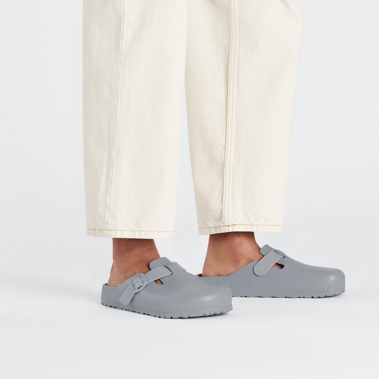 Birkenstock Boston Essentials EVA - Stone