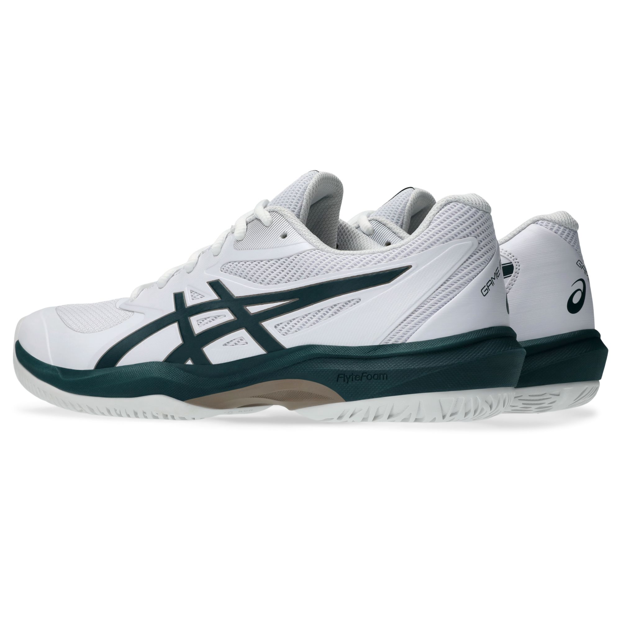 ASICS GAME FF - White / Saxon Green