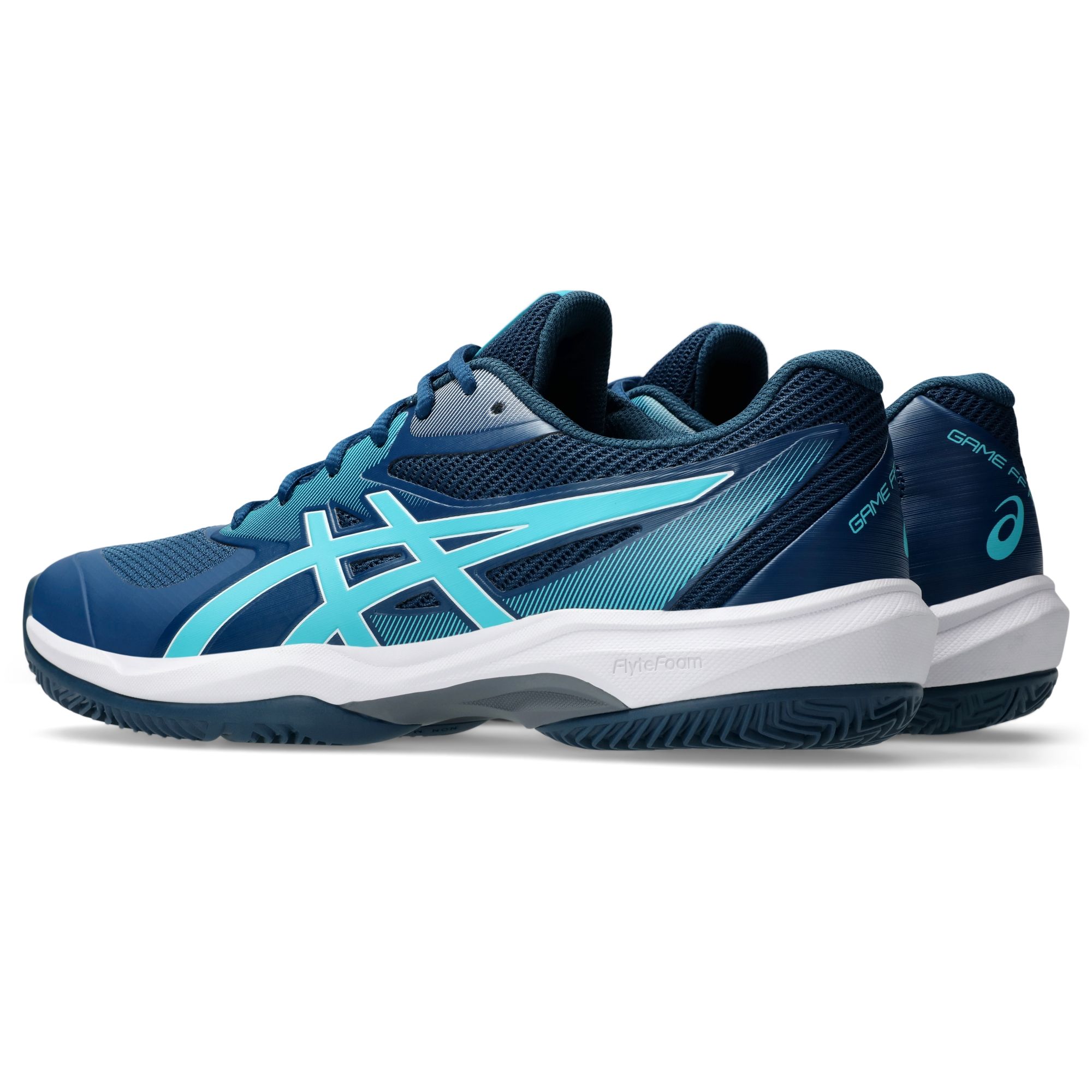 ASICS GAME FF PEDAL - Mako Blue / Energy Aqua