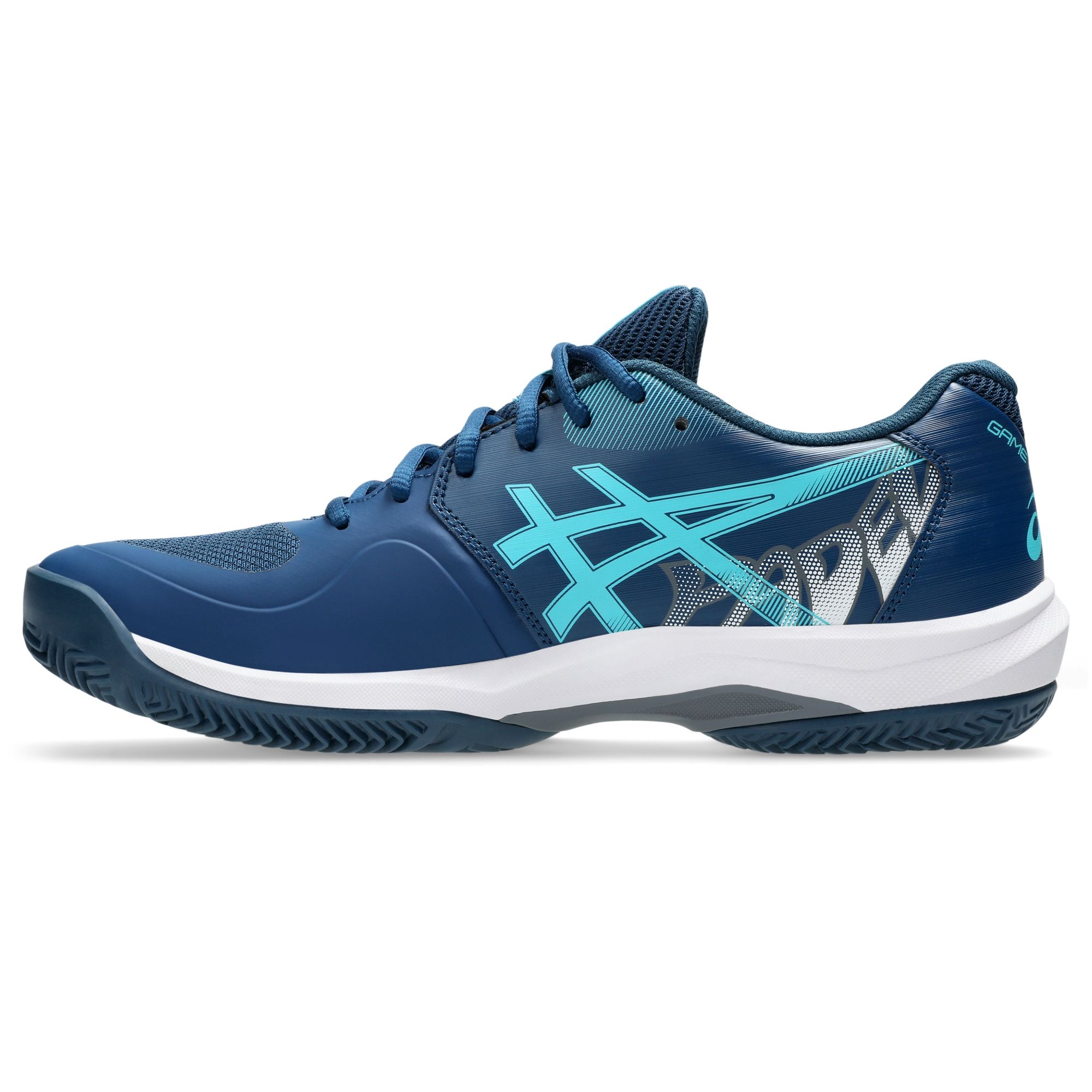 ASICS GAME FF PEDAL - Mako Blue / Energy Aqua