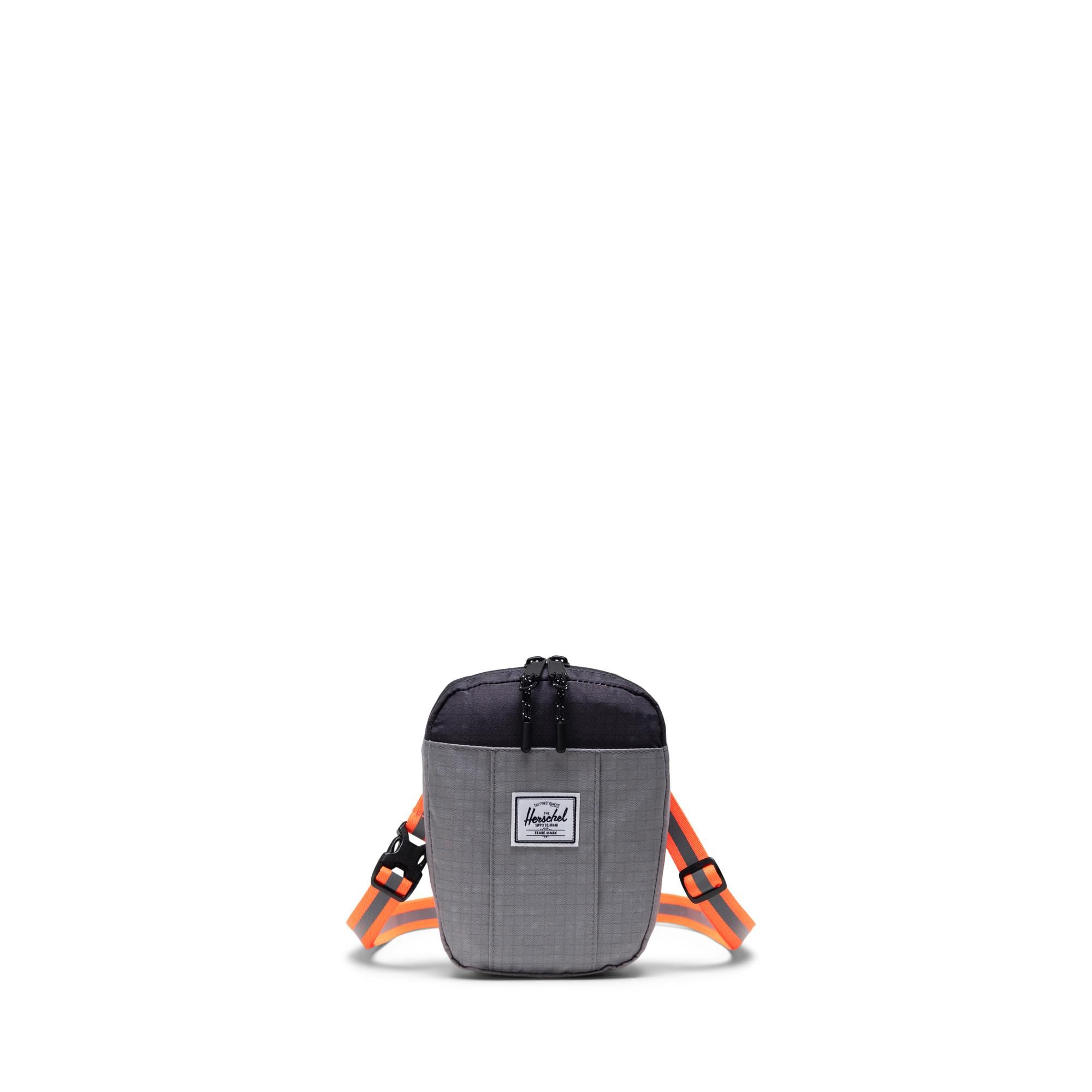  Herschel Cruz Crossbody Bag - Sharkskin Enzyme Ripstop/Black Enzyme Ripstop/Shocking Orange 