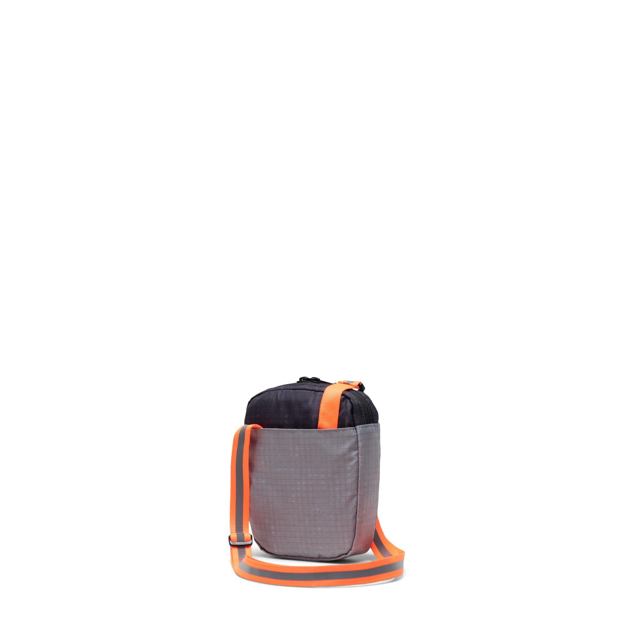  Herschel Cruz Crossbody Bag - Sharkskin Enzyme Ripstop/Black Enzyme Ripstop/Shocking Orange 