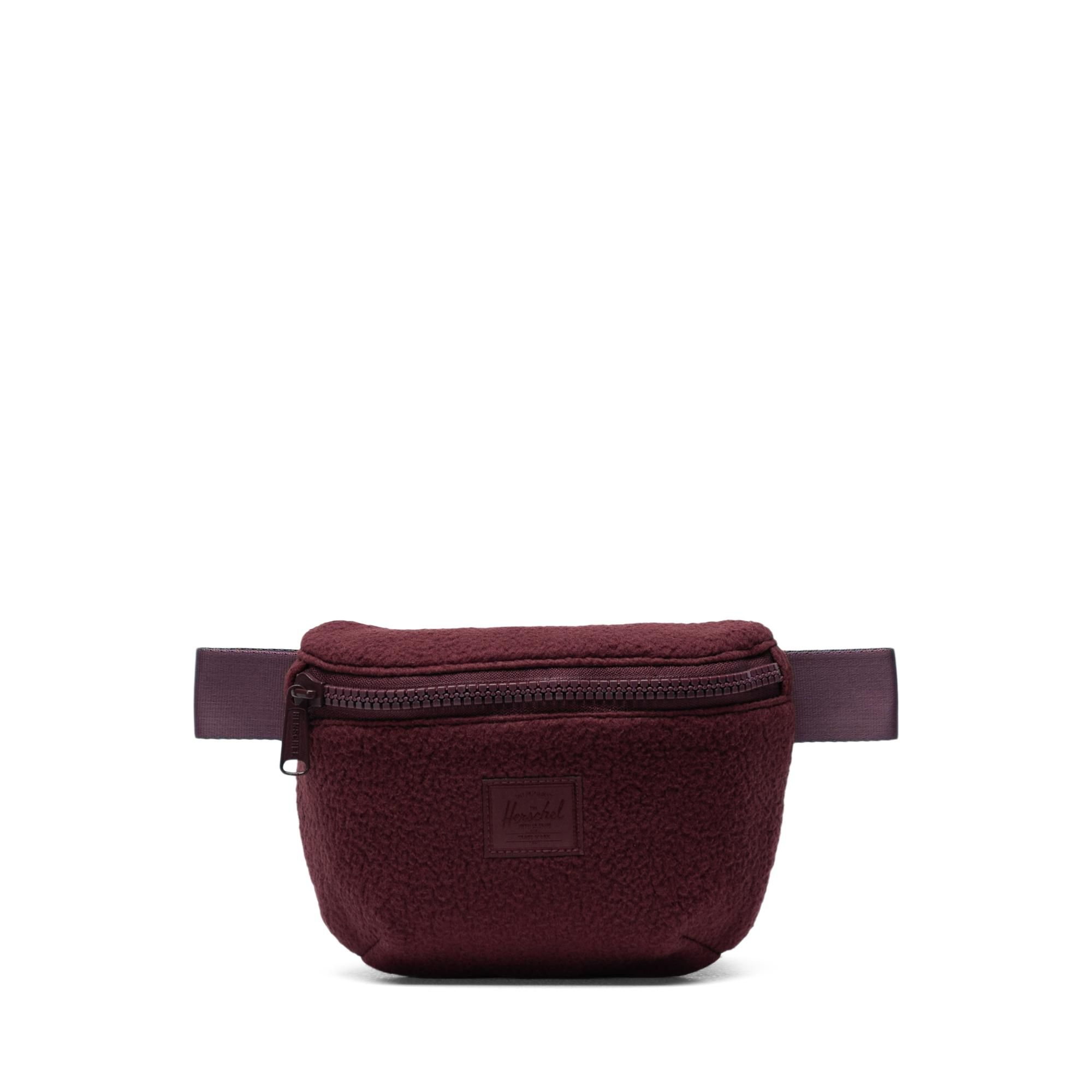 Herschel Fourteen Sherpa Fleece Waist Pack - Plum