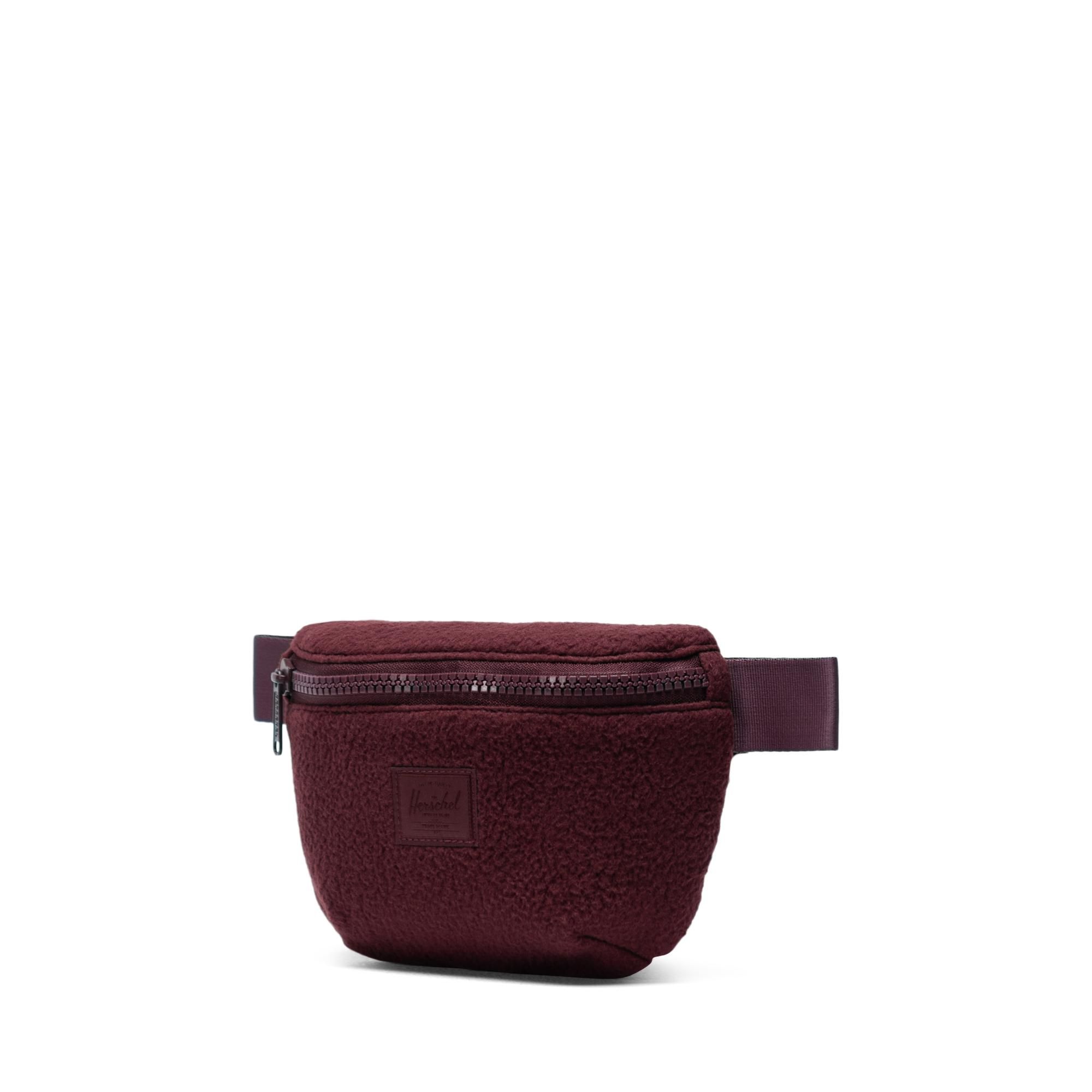 Herschel Fourteen Sherpa Fleece Waist Pack - Plum