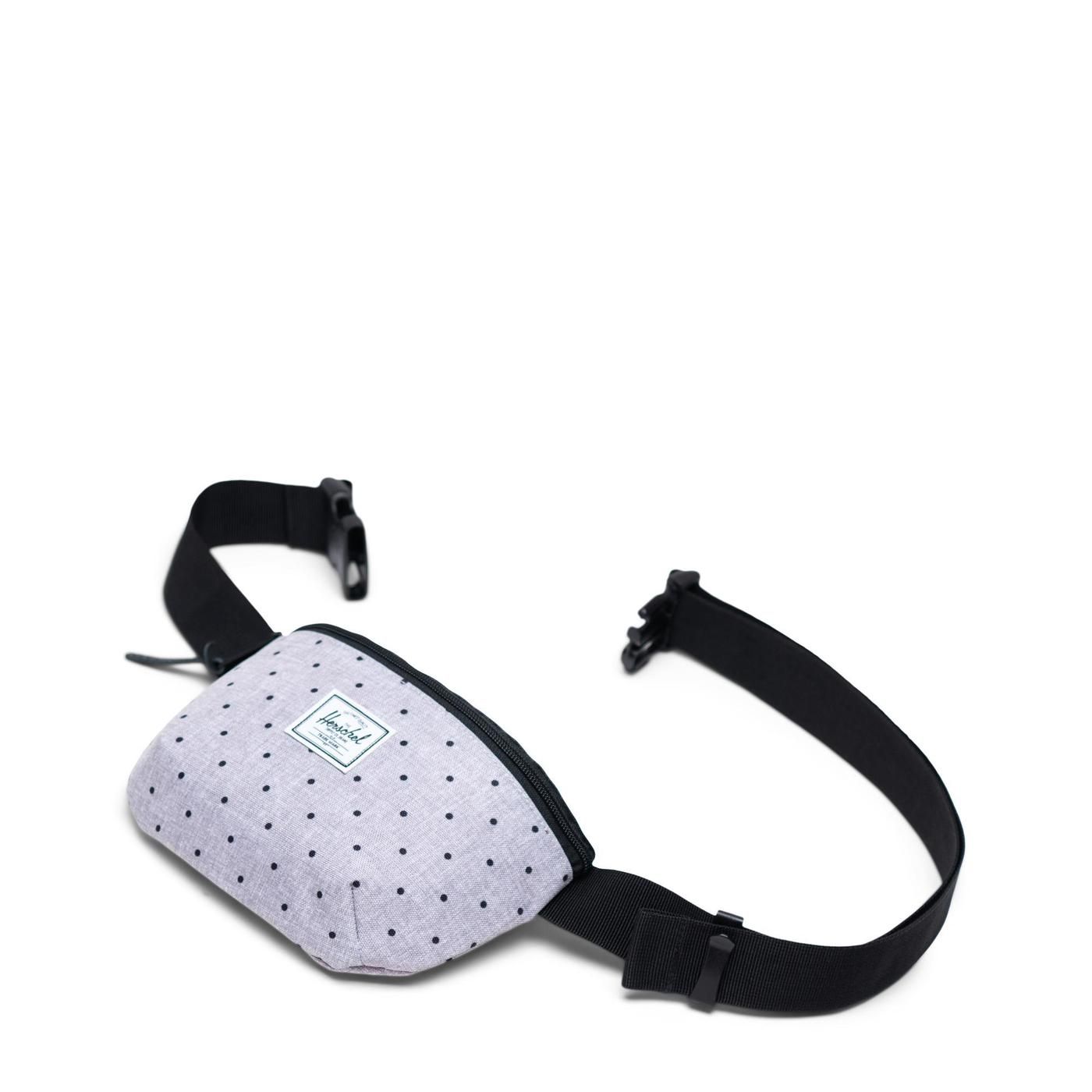 Herschel Fourteen Waist Pack - Polka Dot Crosshatch Grey/Black