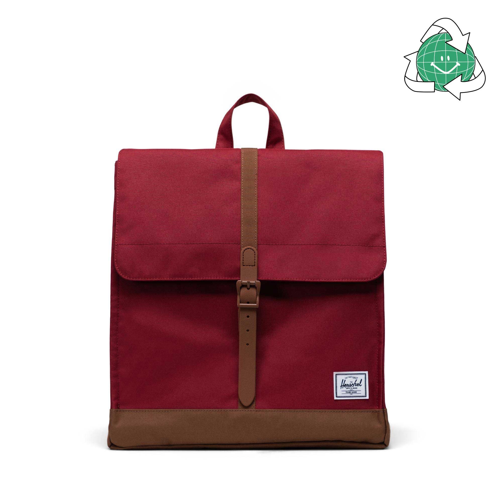  Herschel City Backpack Eco Edition | Mid-Volume - Rhubarb 