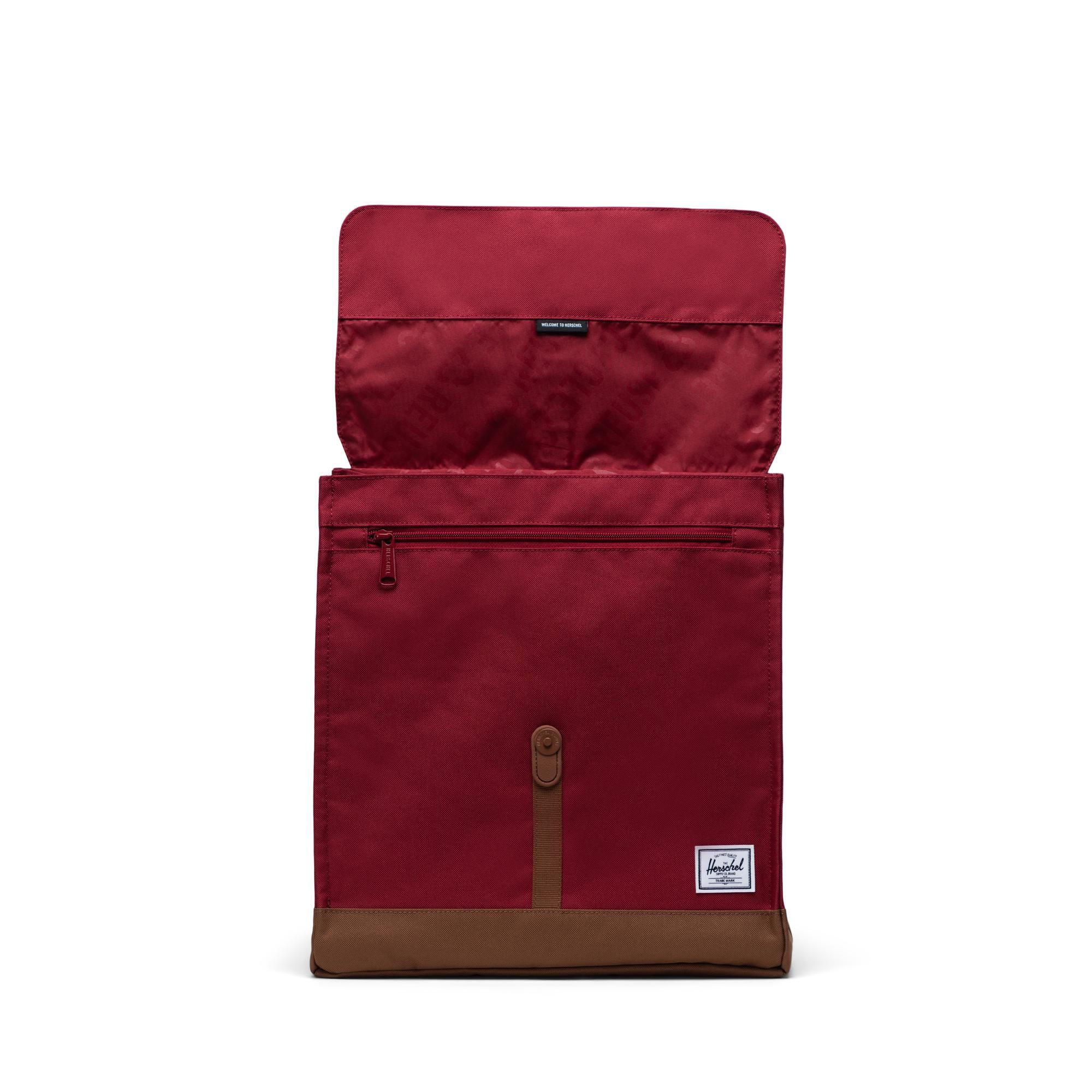  Herschel City Backpack Eco Edition | Mid-Volume - Rhubarb 