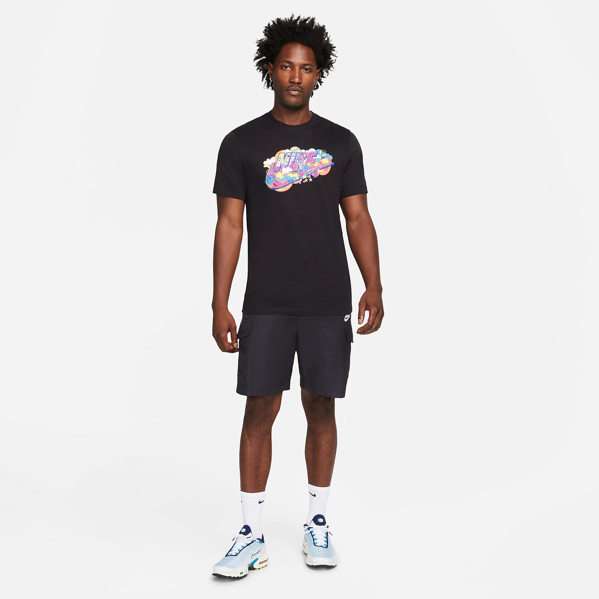  Nike Sportswear Black Light T-Shirt - Black 