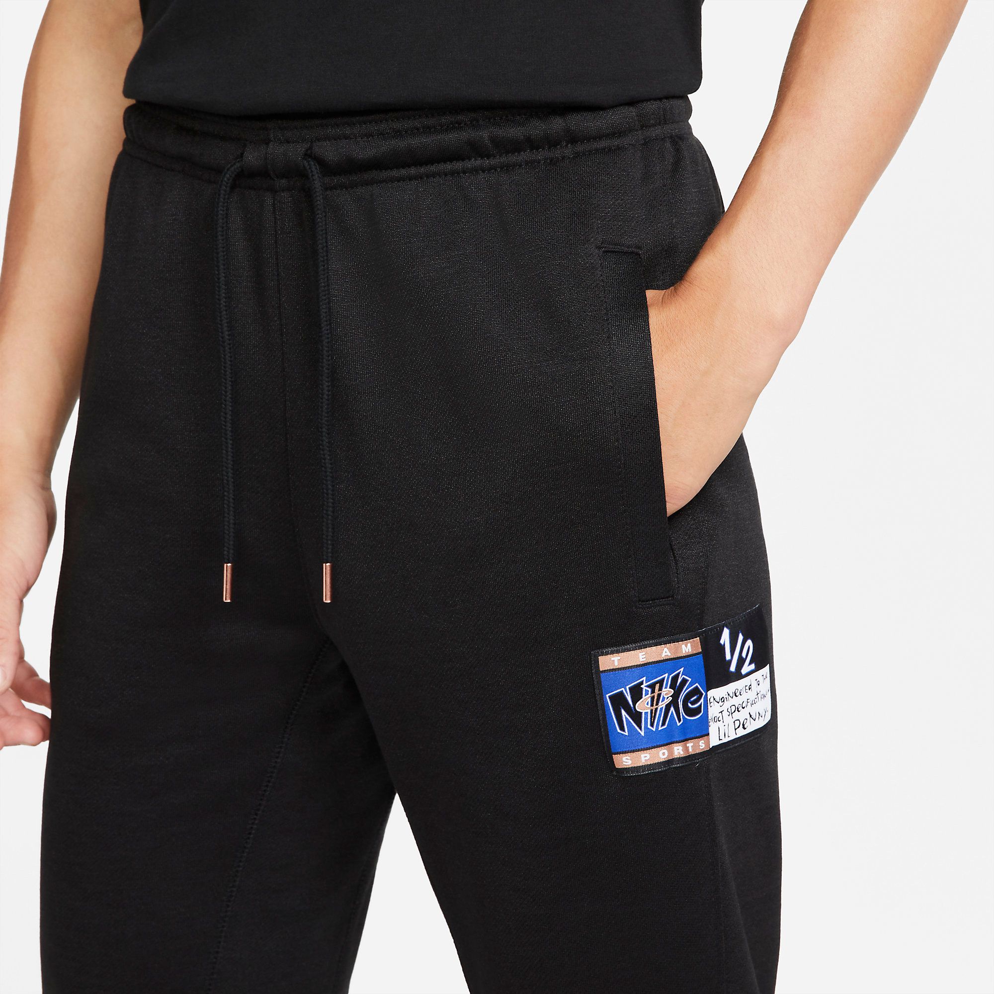  Nike Lil' Penny Premium Basketball Pants - Black 